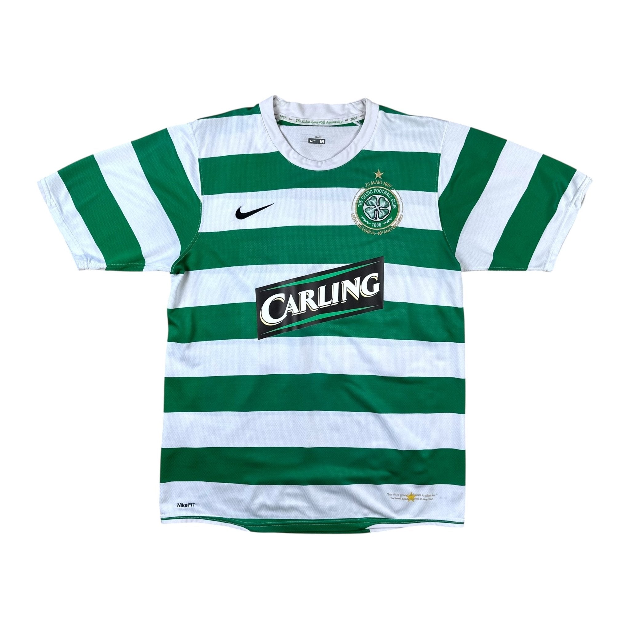 Celtic 2007-08 Home Shirt (M) Nakamura #25 - Kitplug