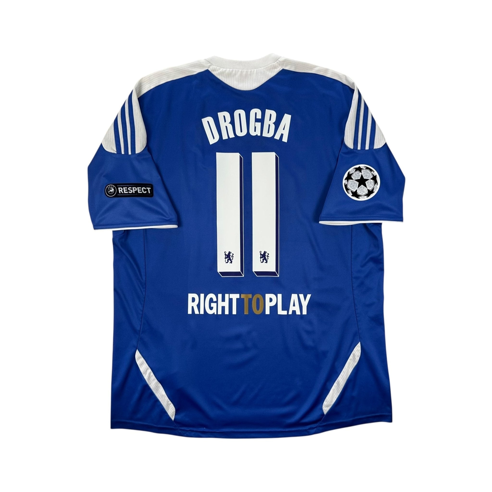 Chelsea 2011-12 Home Shirt (XL) Drogba 11 - Kitplug