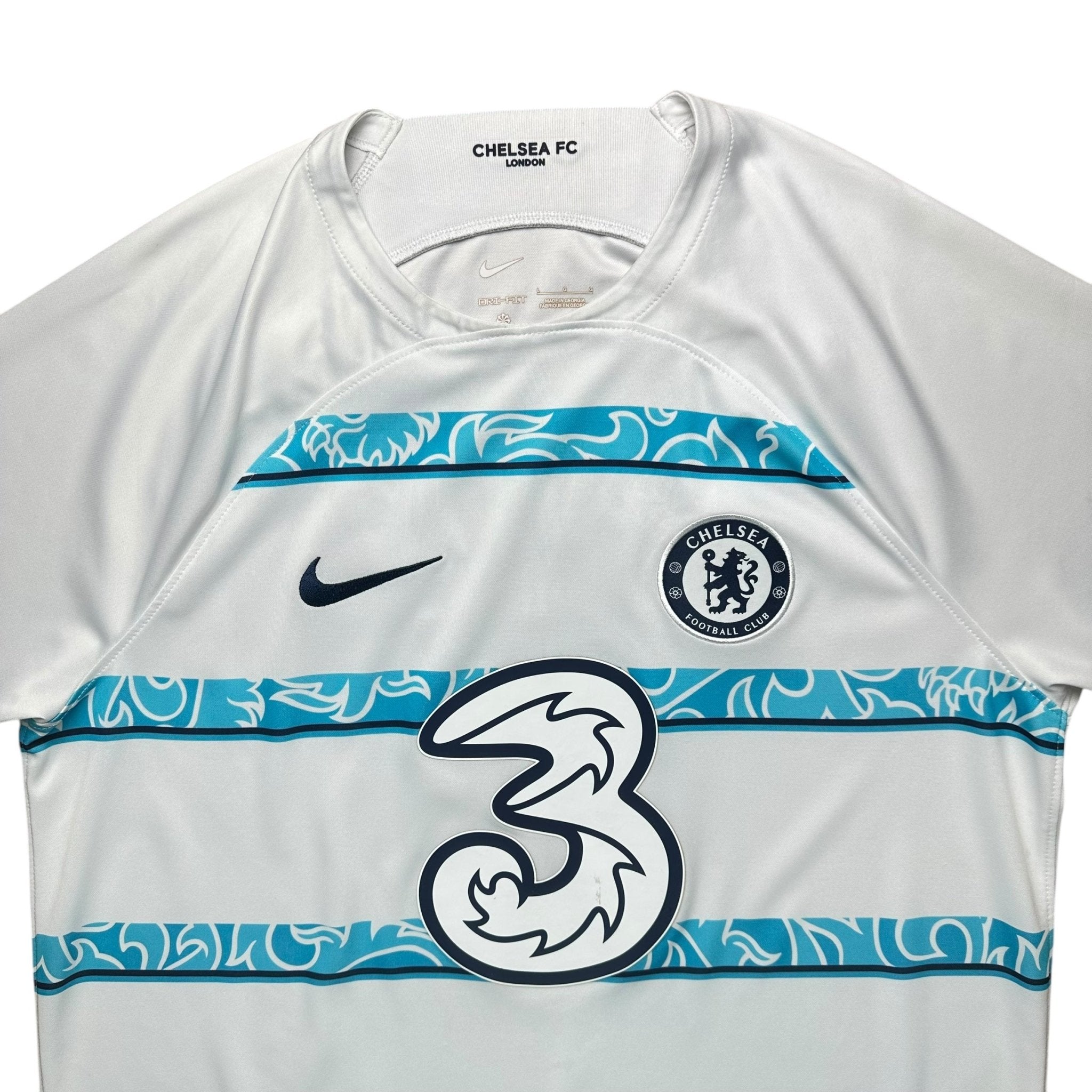 Chelsea 2022 - 23 Away Shirt (L) Kante 7 - Kitplug