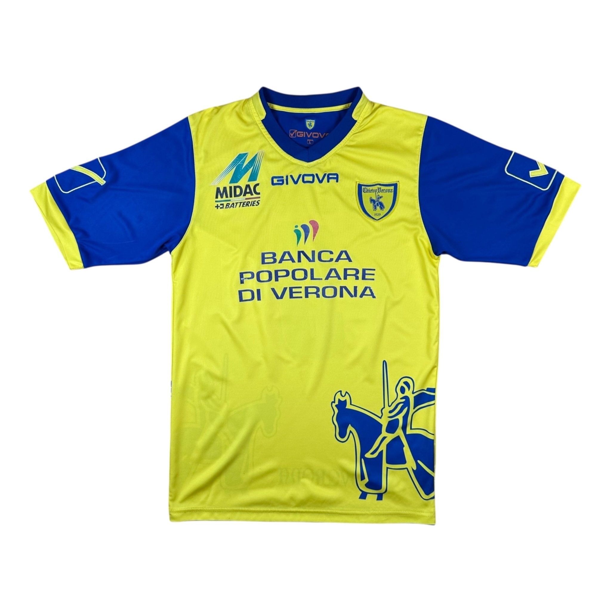 Chievo Verona 2011-12 Home Shirt (L) Borini #9 - Kitplug