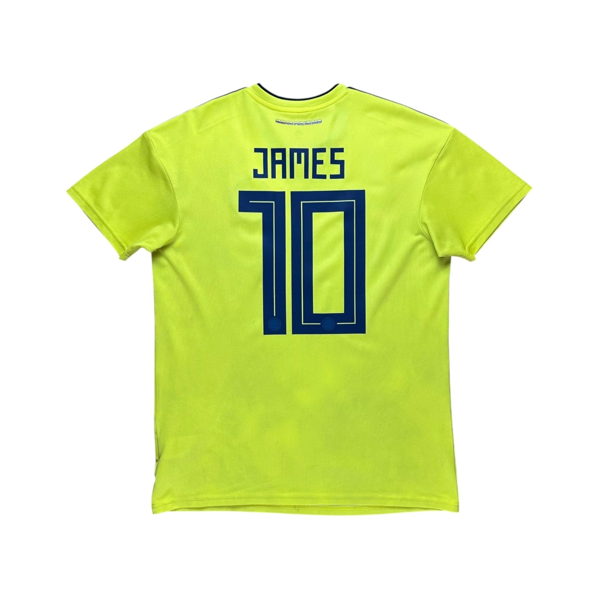 Colombia 2018 Home Shirt (M) James 10 - Kitplug