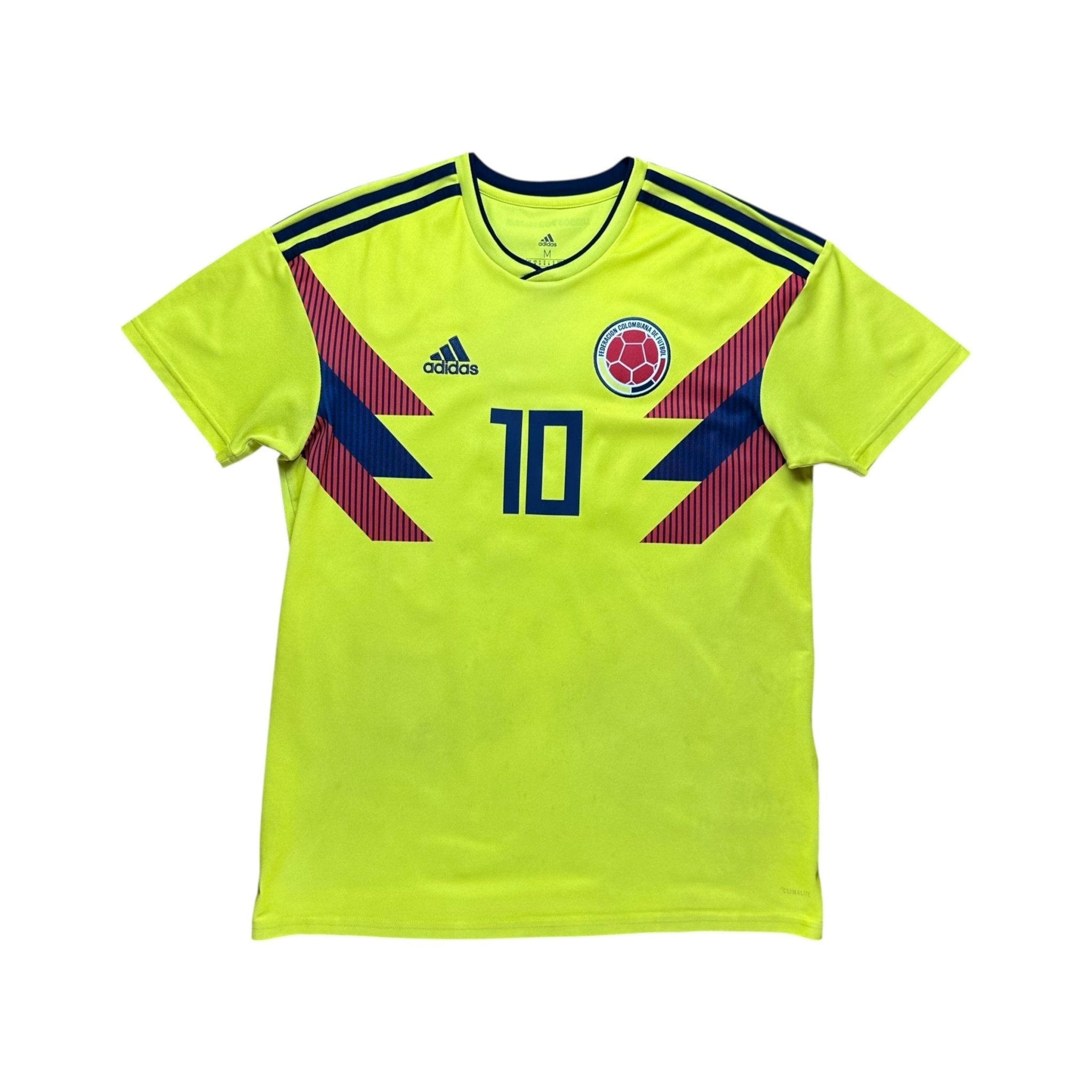 Colombia 2018 Home Shirt (M) James 10 - Kitplug