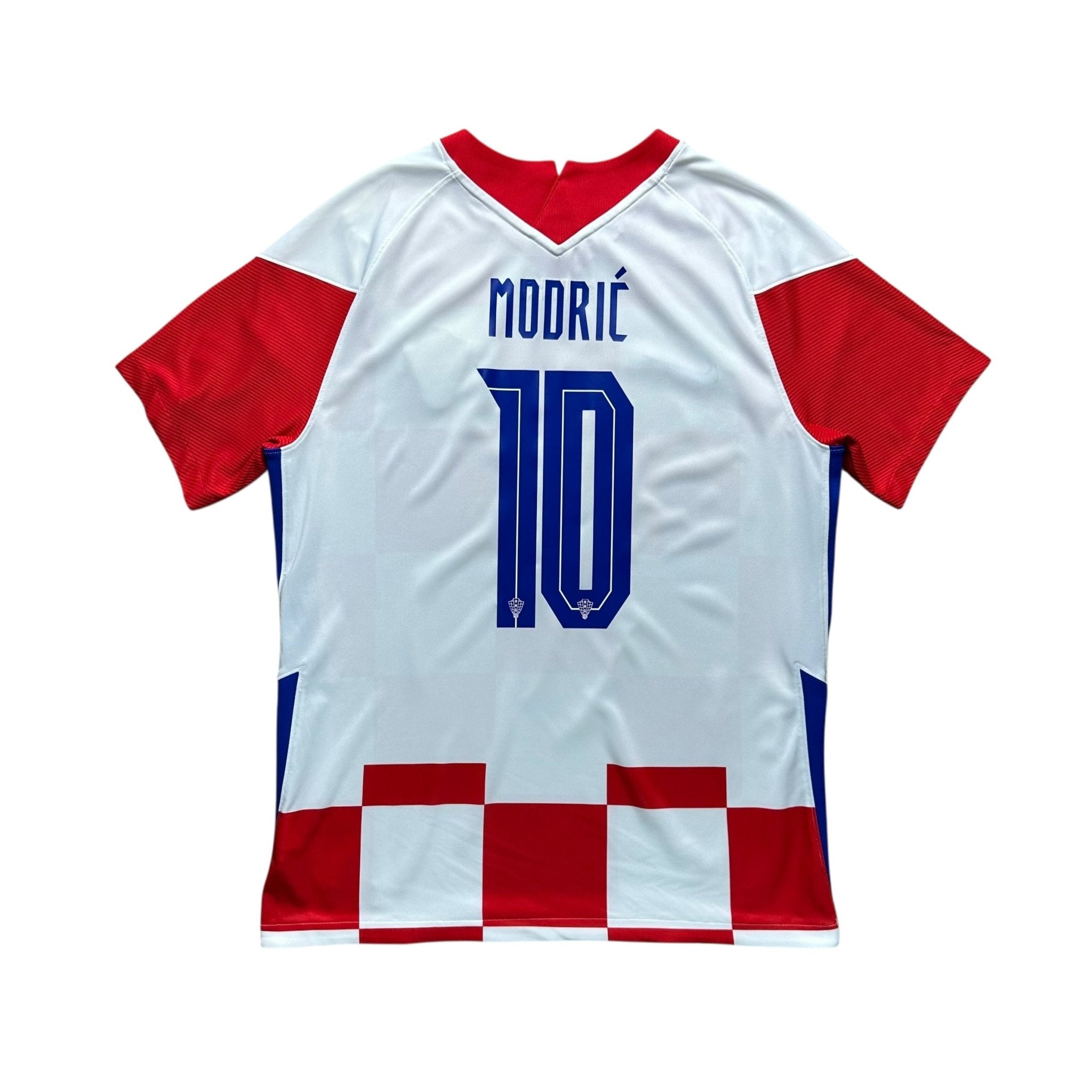 Croatia 2020 Home Shirt (L) Modric 10 - Kitplug