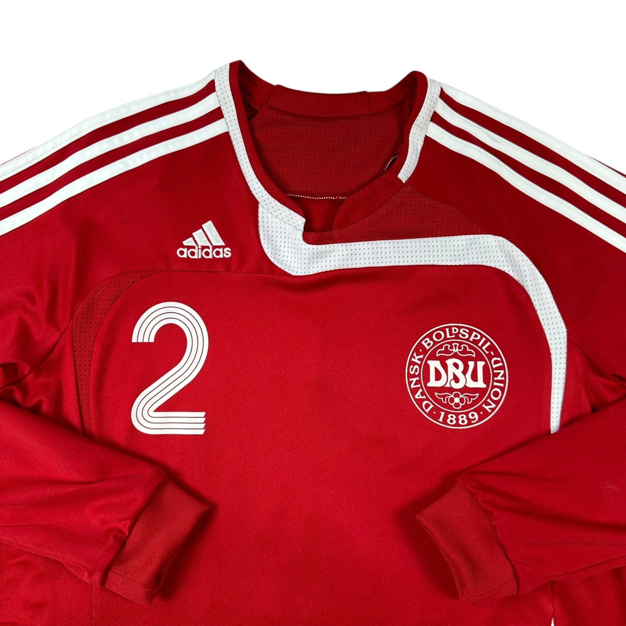 Denmark 2007-08 Home Shirt (M) - Kitplug