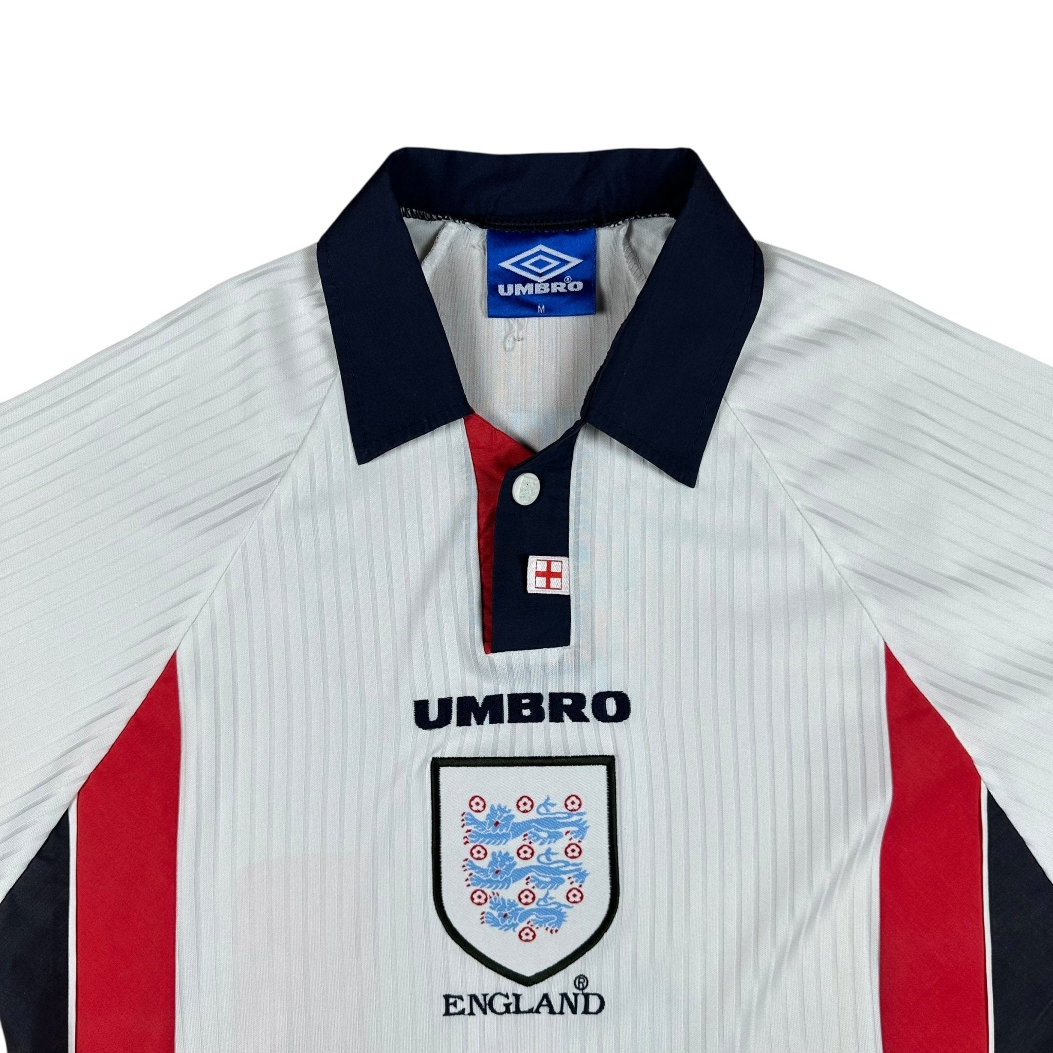 England 1998 Home Shirt (M) Beckham #7 - Kitplug