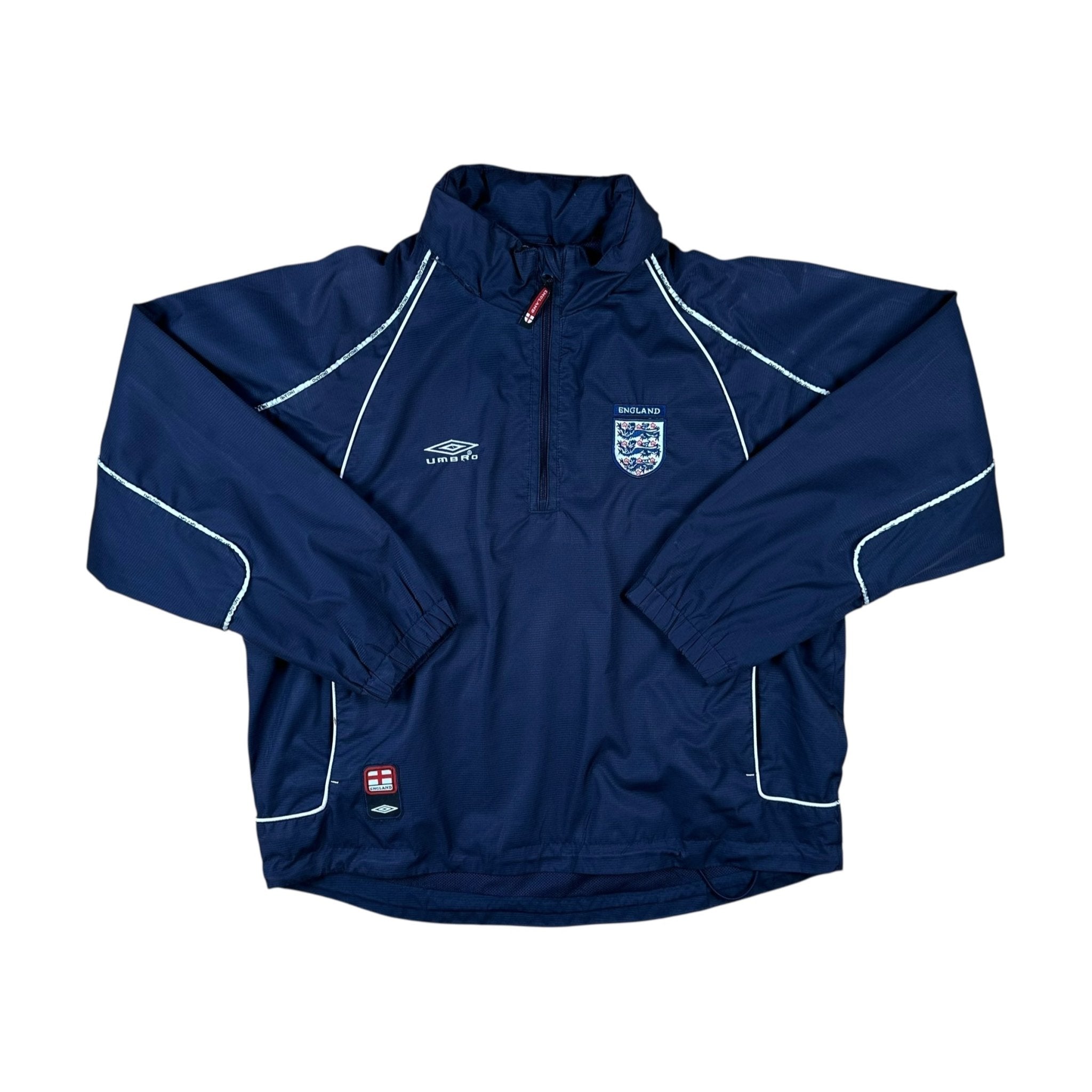 England 2000s Rain 1/4 Zip Jacket (XS) - Kitplug