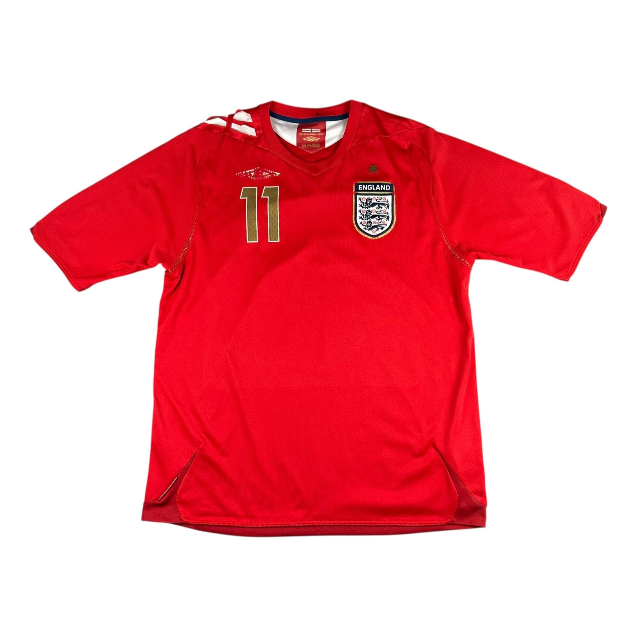 England 2006 Away Shirt (L) J.Cole 11 - Kitplug