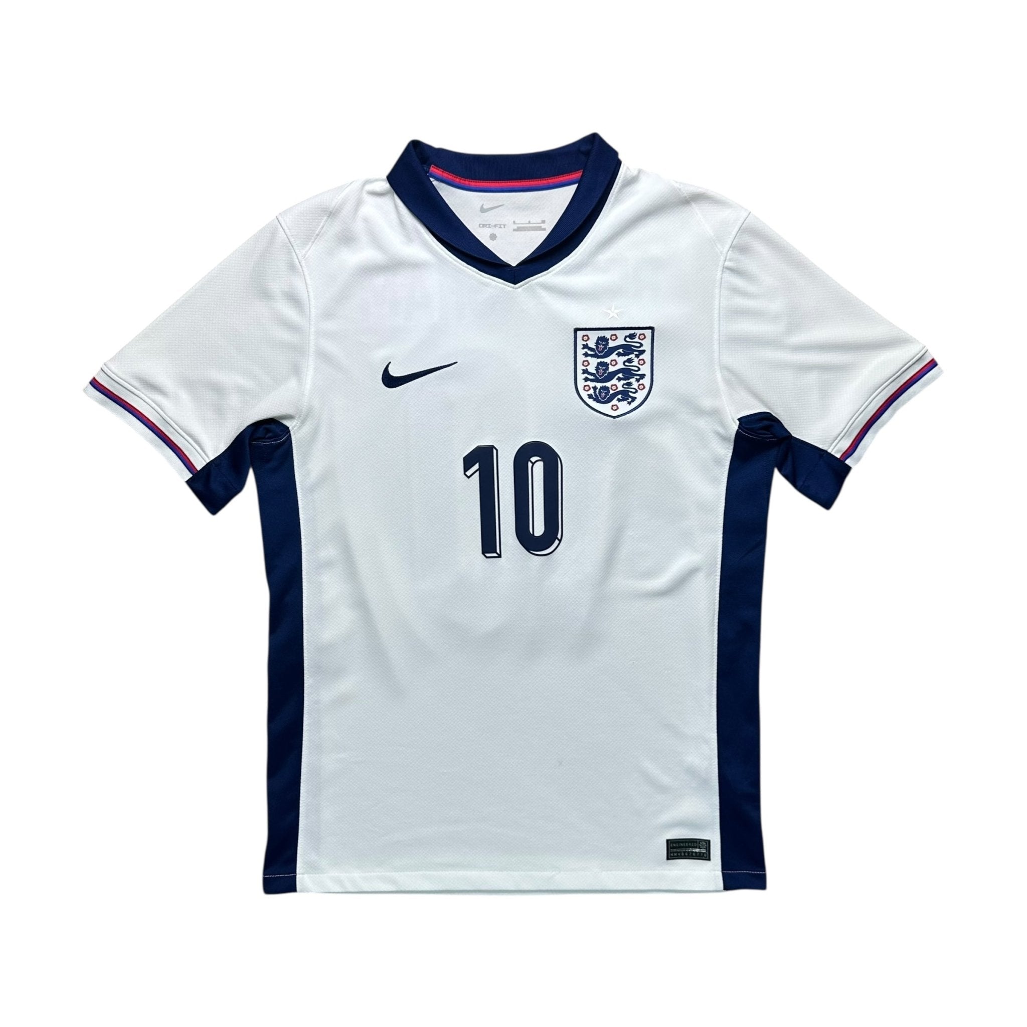 England 2024 Home Shirt (S) Bellingham 10 - Kitplug