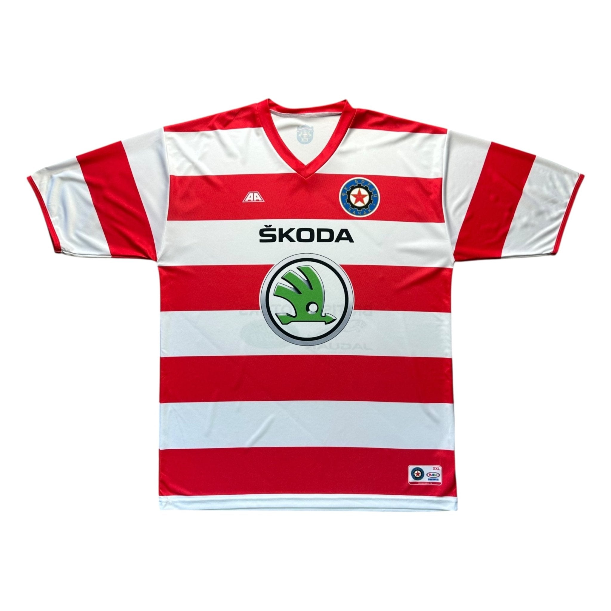 FK Borac Čačak 2017 - 18 Home Shirt (XXL) - Kitplug
