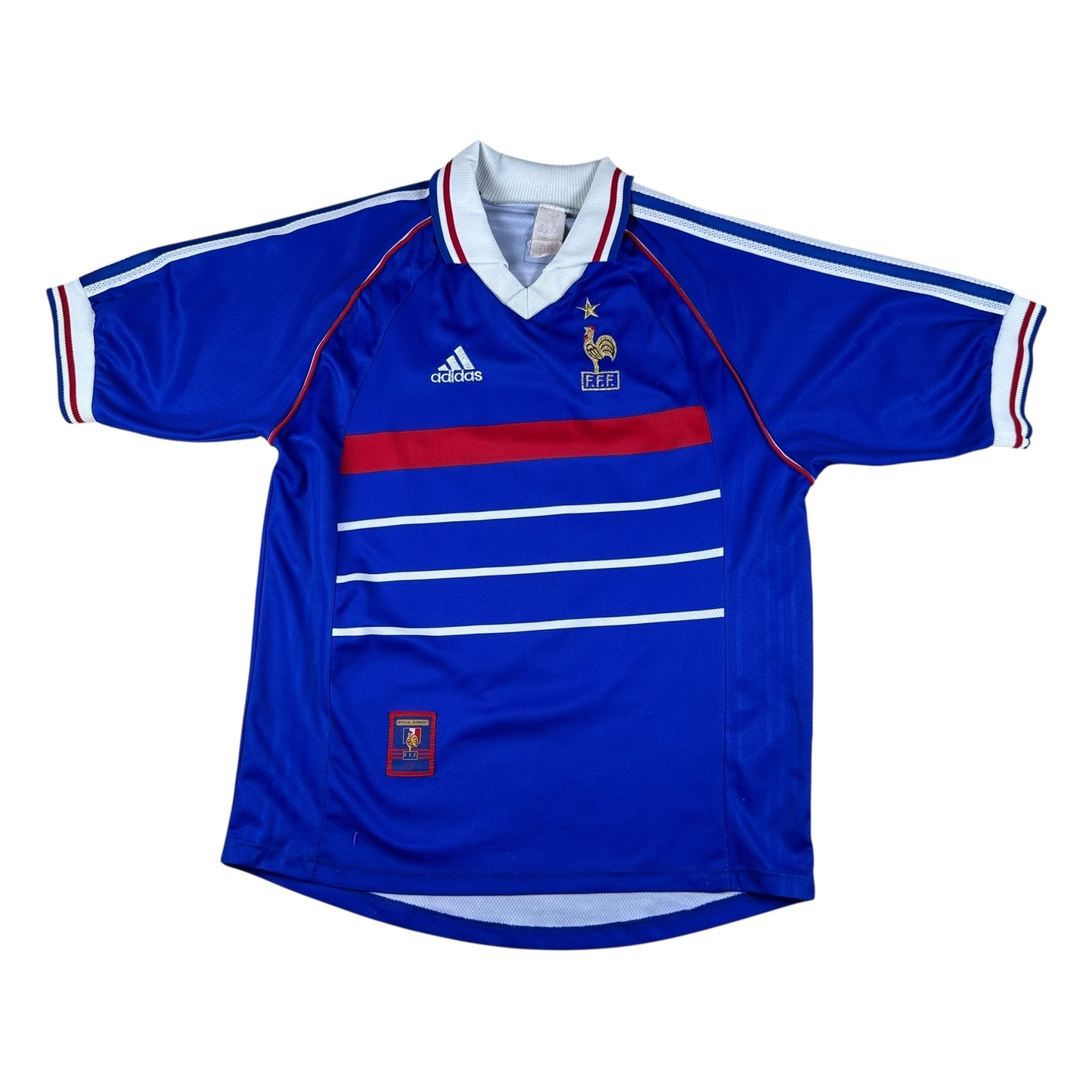 France 1998 Away Shirt (M) Zidane 10 - Kitplug