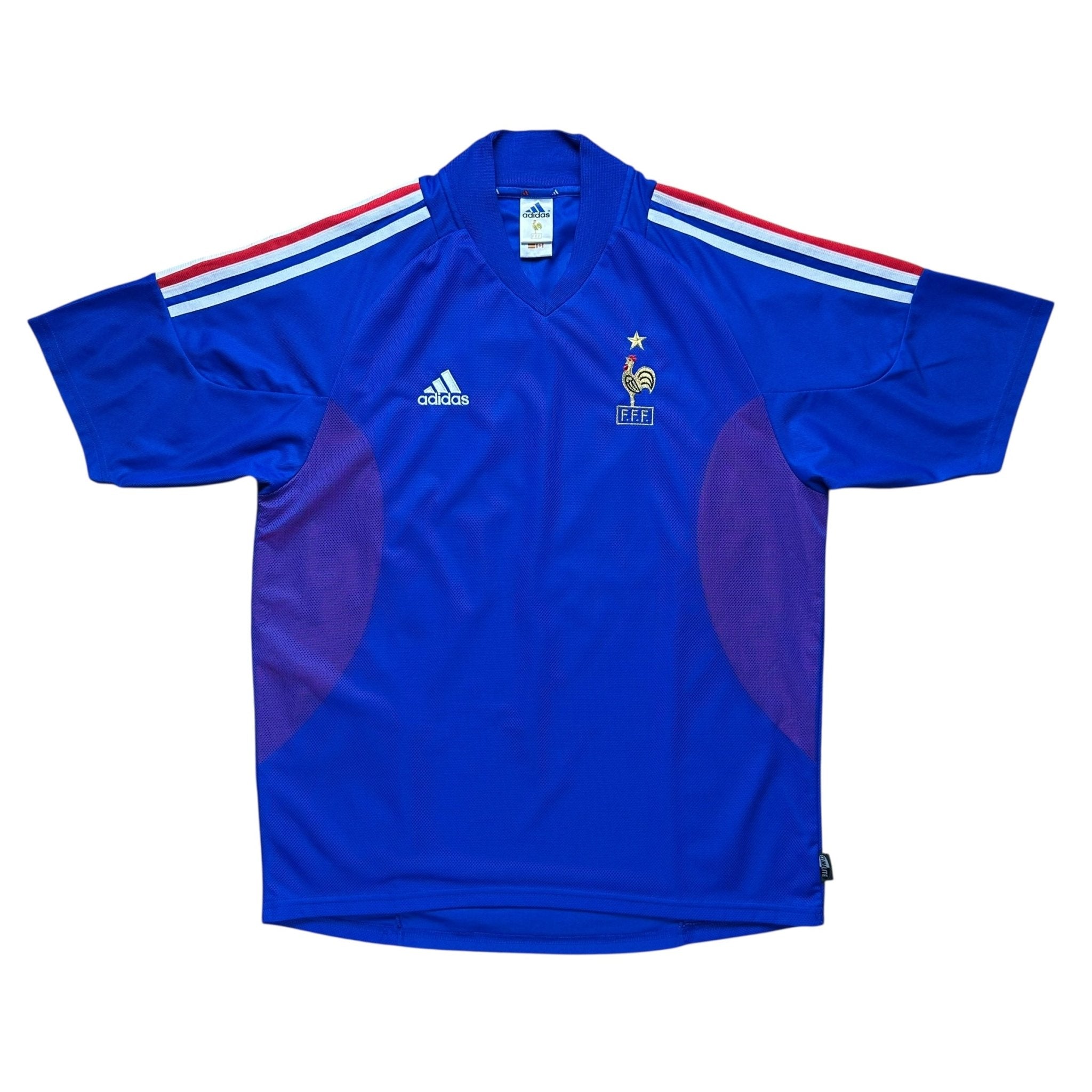 France 2002 Home Shirt (M) Zidane 10 - Kitplug