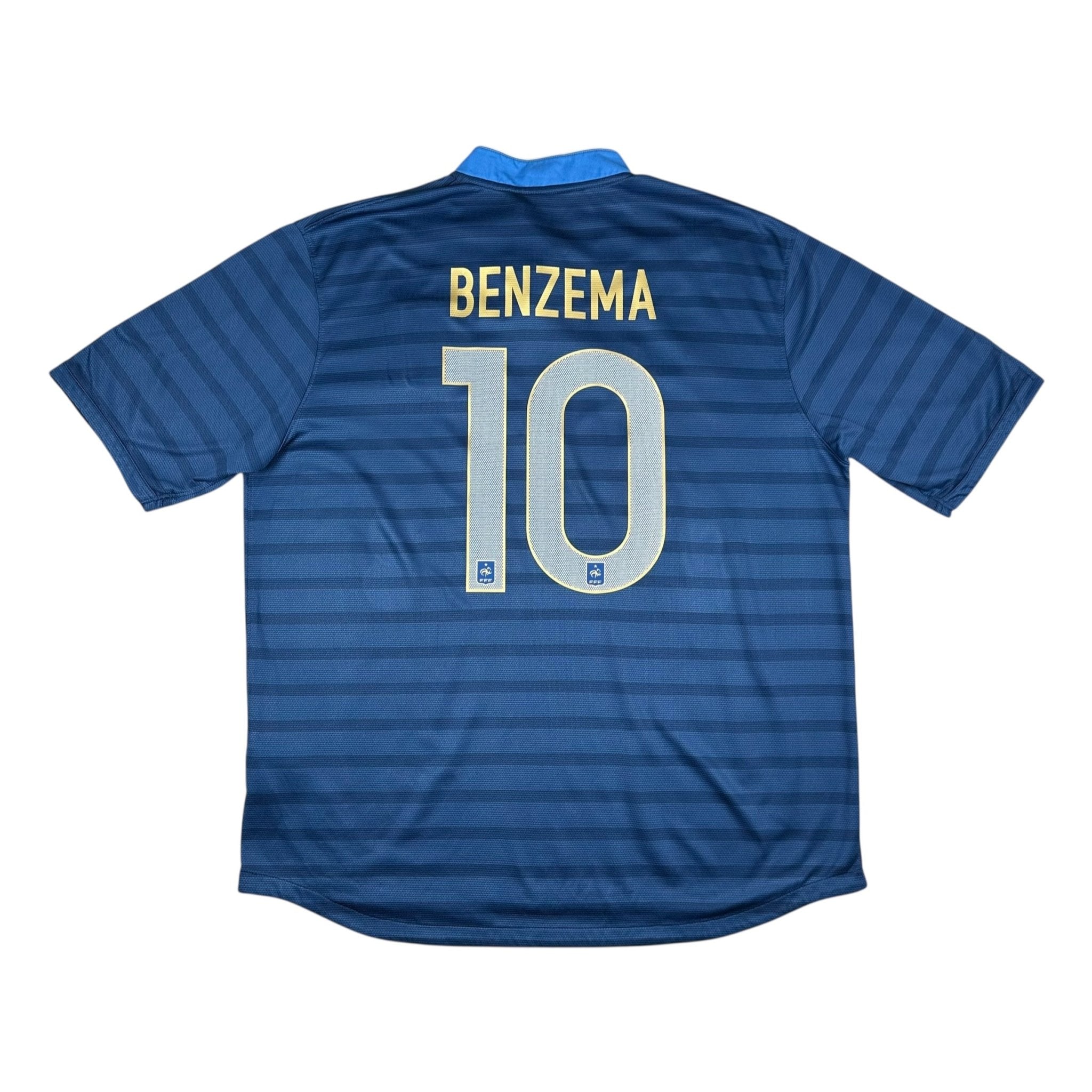 France 2012 Home Shirt (XL) Benzema 10 - Kitplug