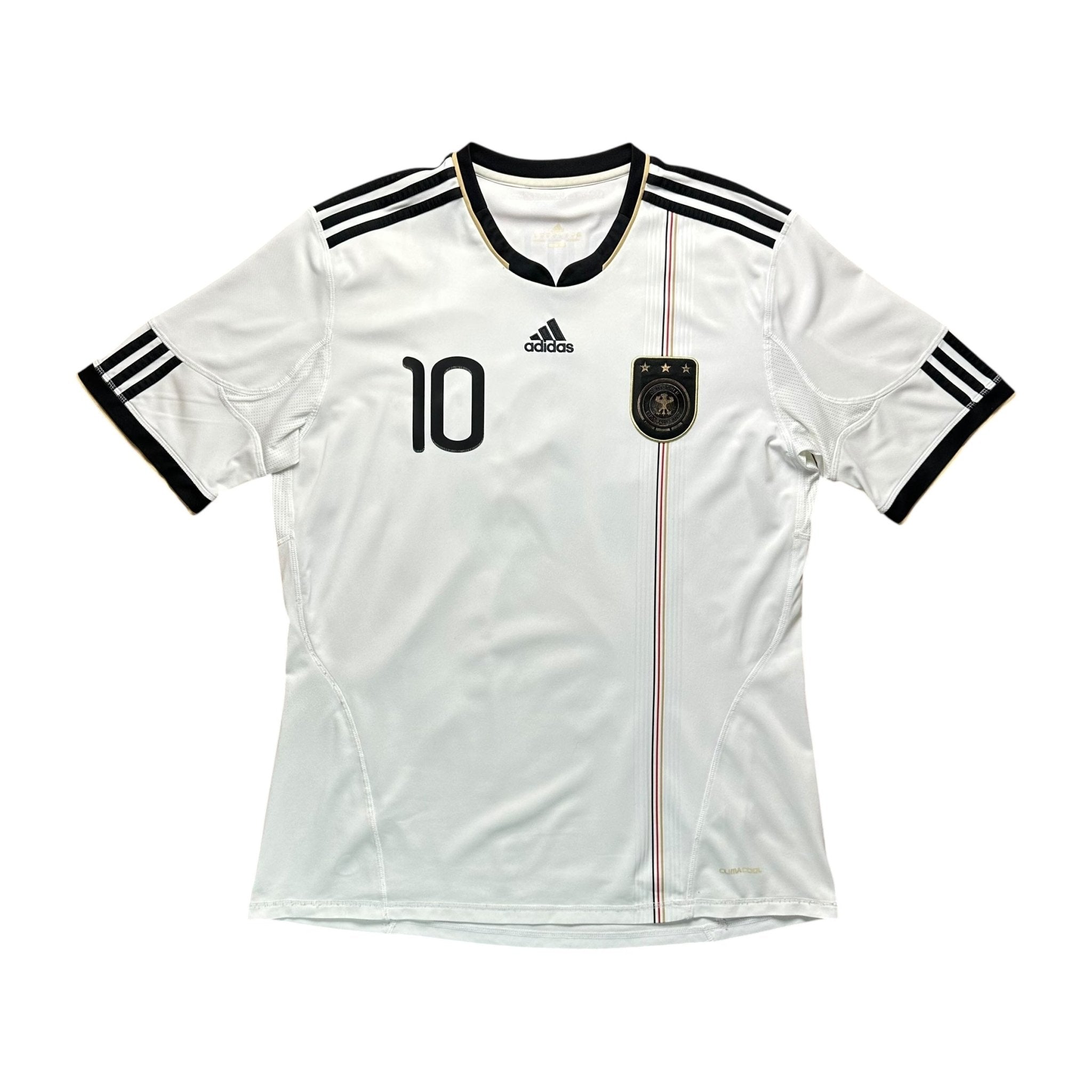 Germany 2010 Home Shirt (XL) Podolski 10 - Kitplug