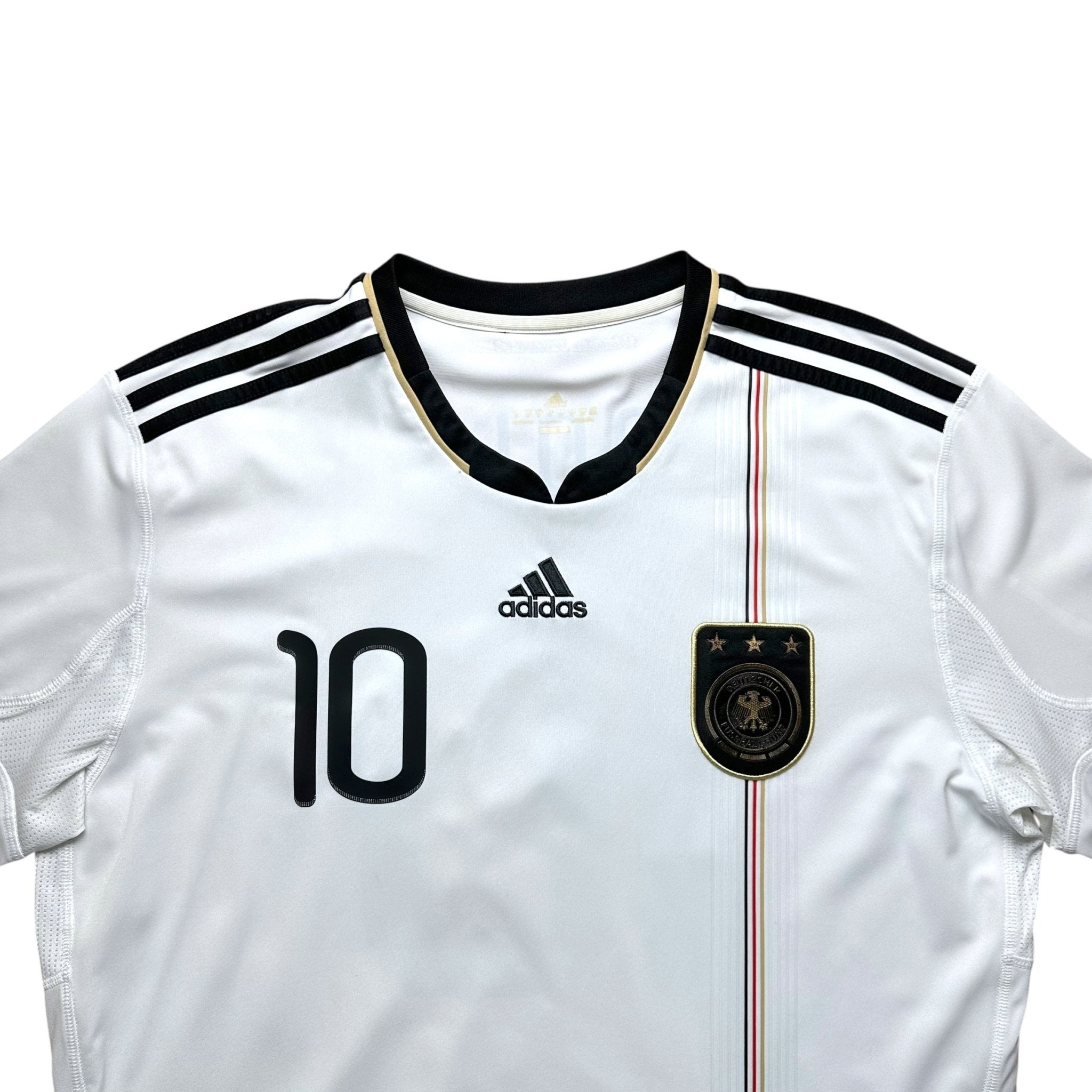 Germany 2010 Home Shirt (XL) Podolski 10 - Kitplug