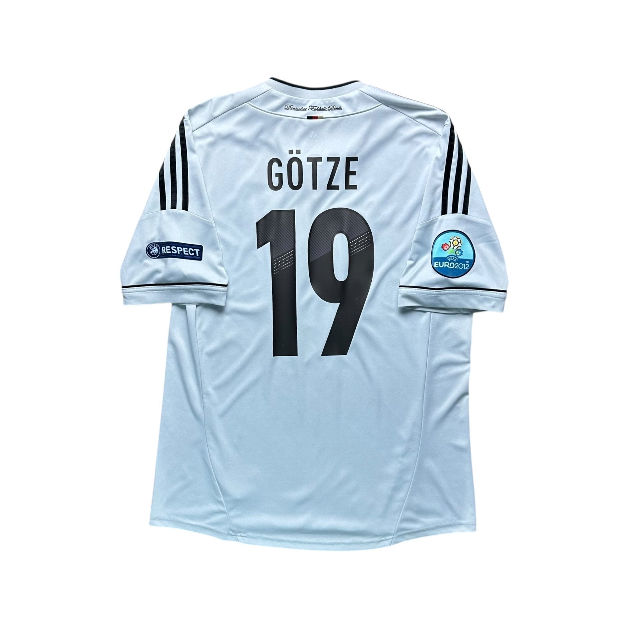 Germany 2012 Home Shirt (L) Götze 19 - Kitplug
