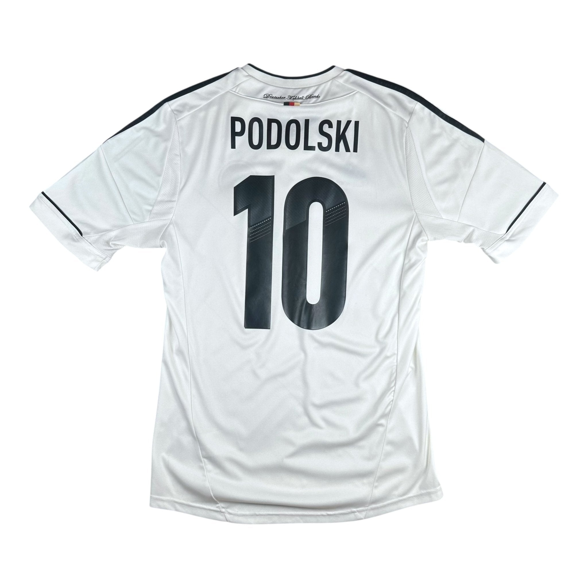 Germany 2012 Home Shirt (S) Podolski 10 - Kitplug