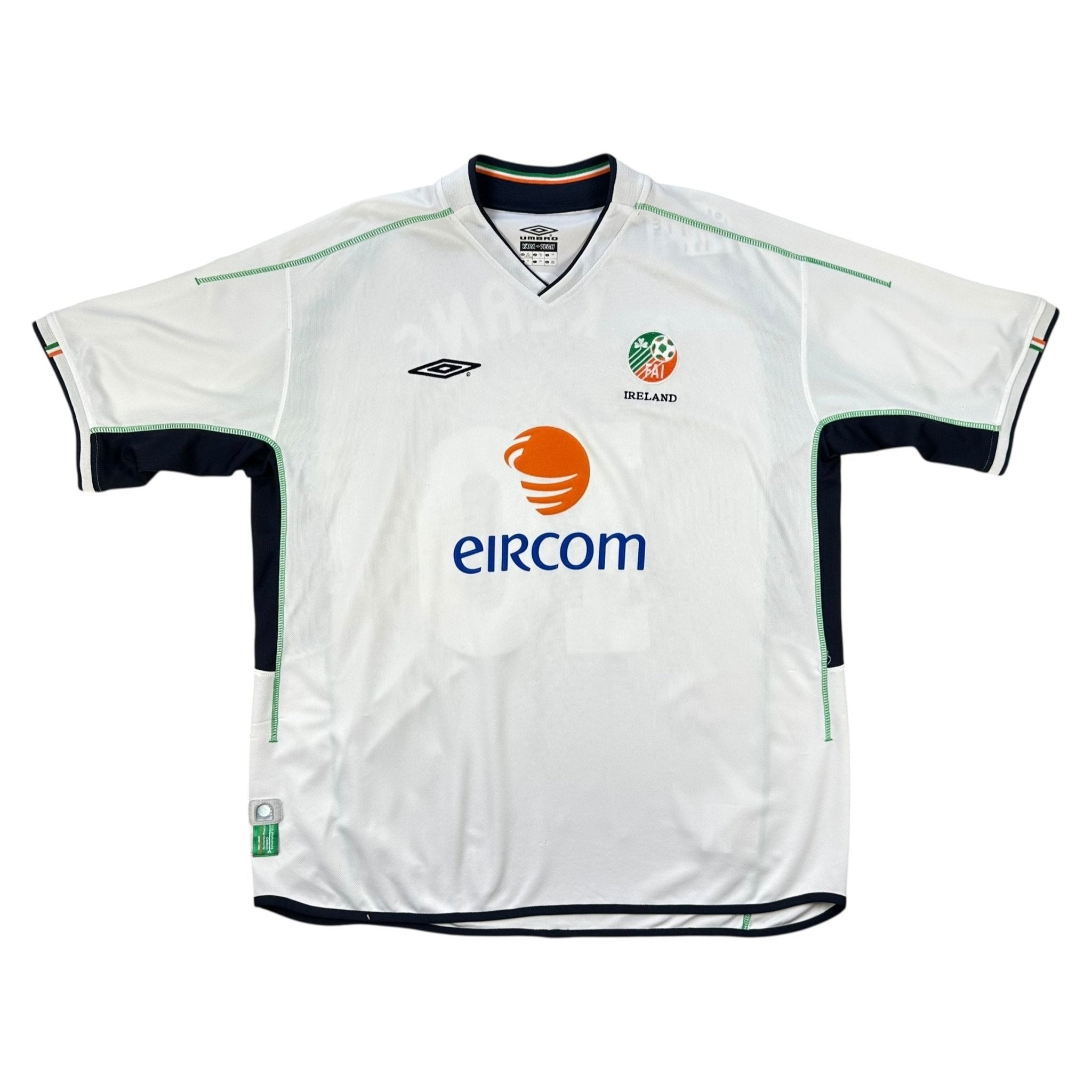 Ireland 2002 Away Shirt (XXL) Keane 10 - Kitplug