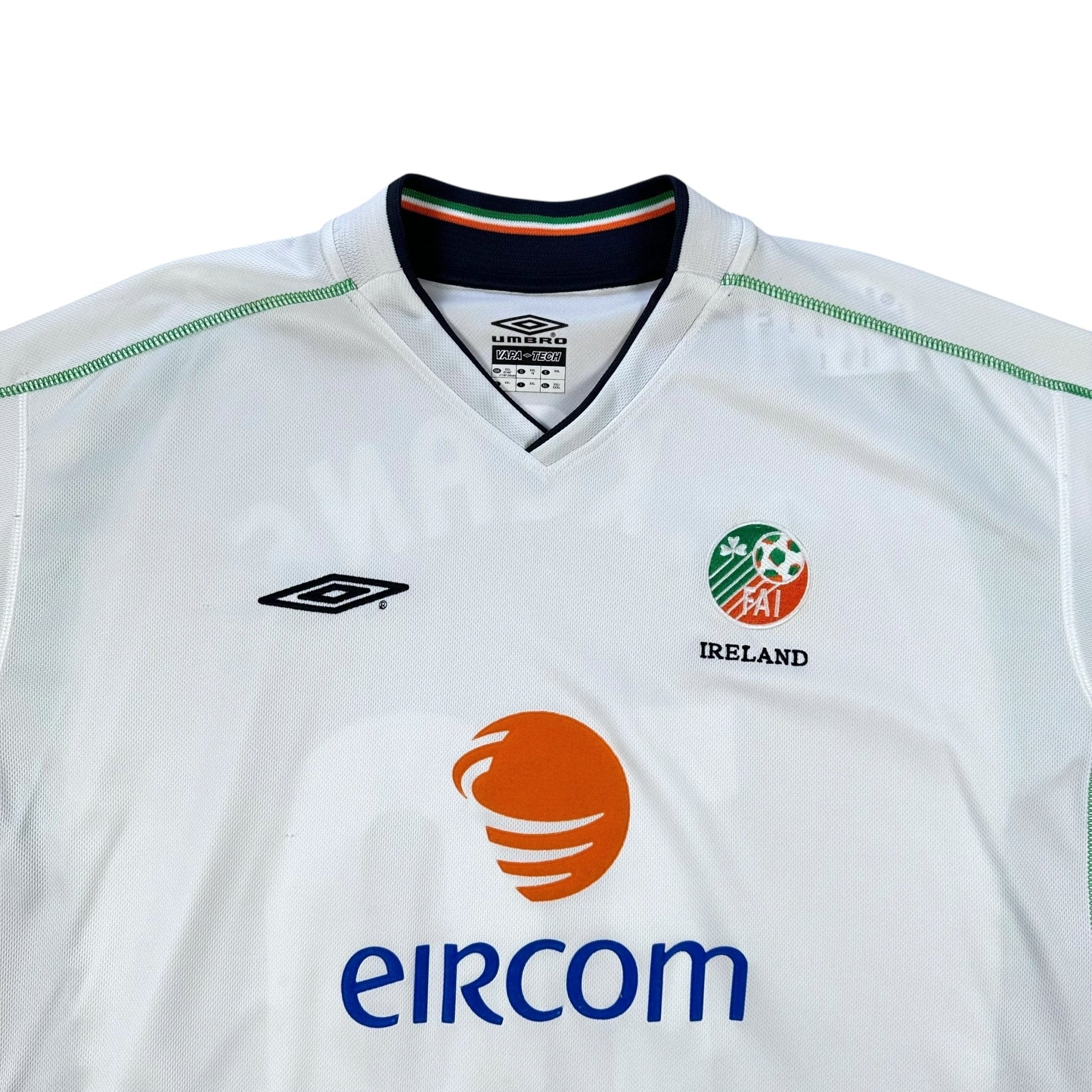 Ireland 2002 Away Shirt (XXL) Keane 10 - Kitplug