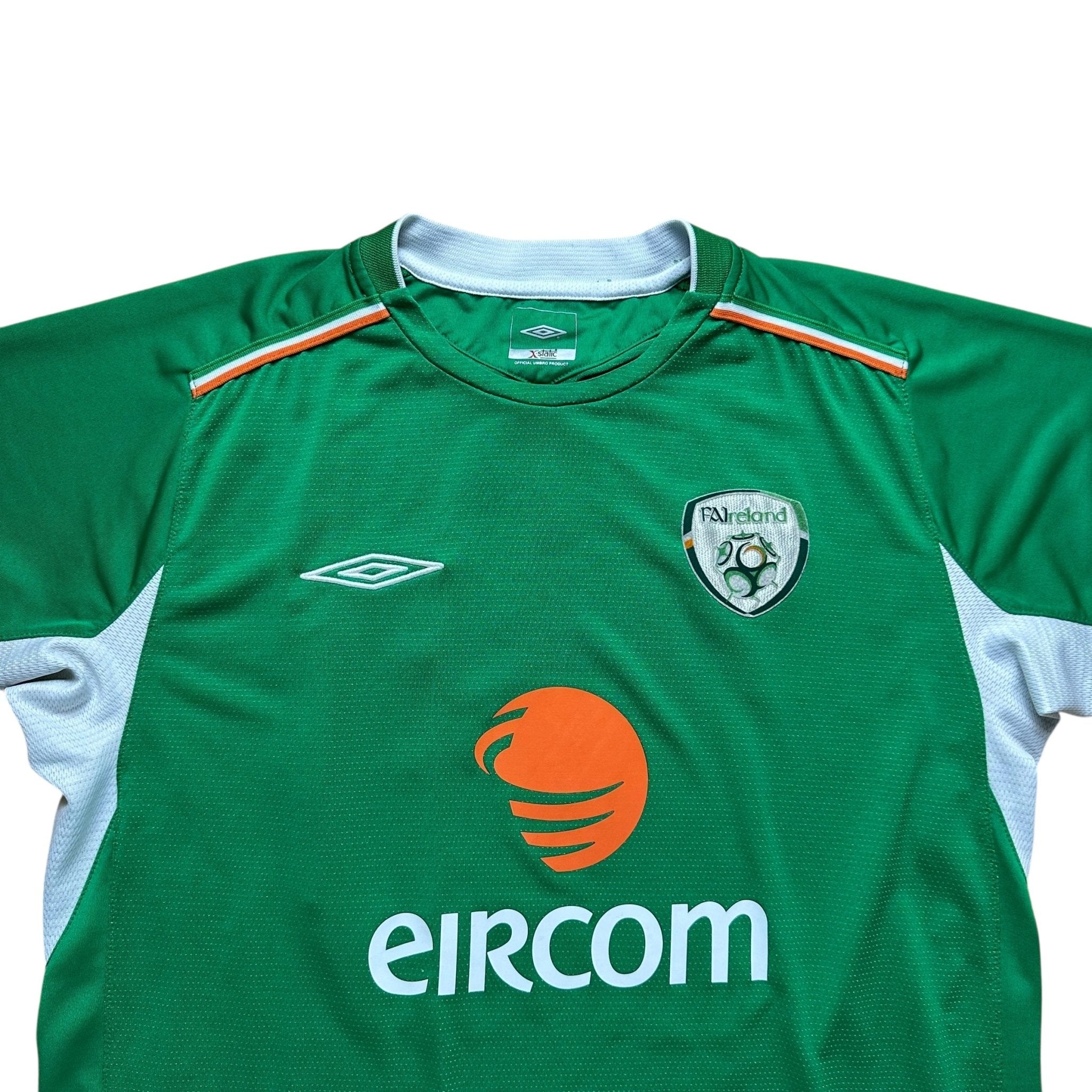 Ireland 2004 Home Shirt (M) Keane 10 - Kitplug