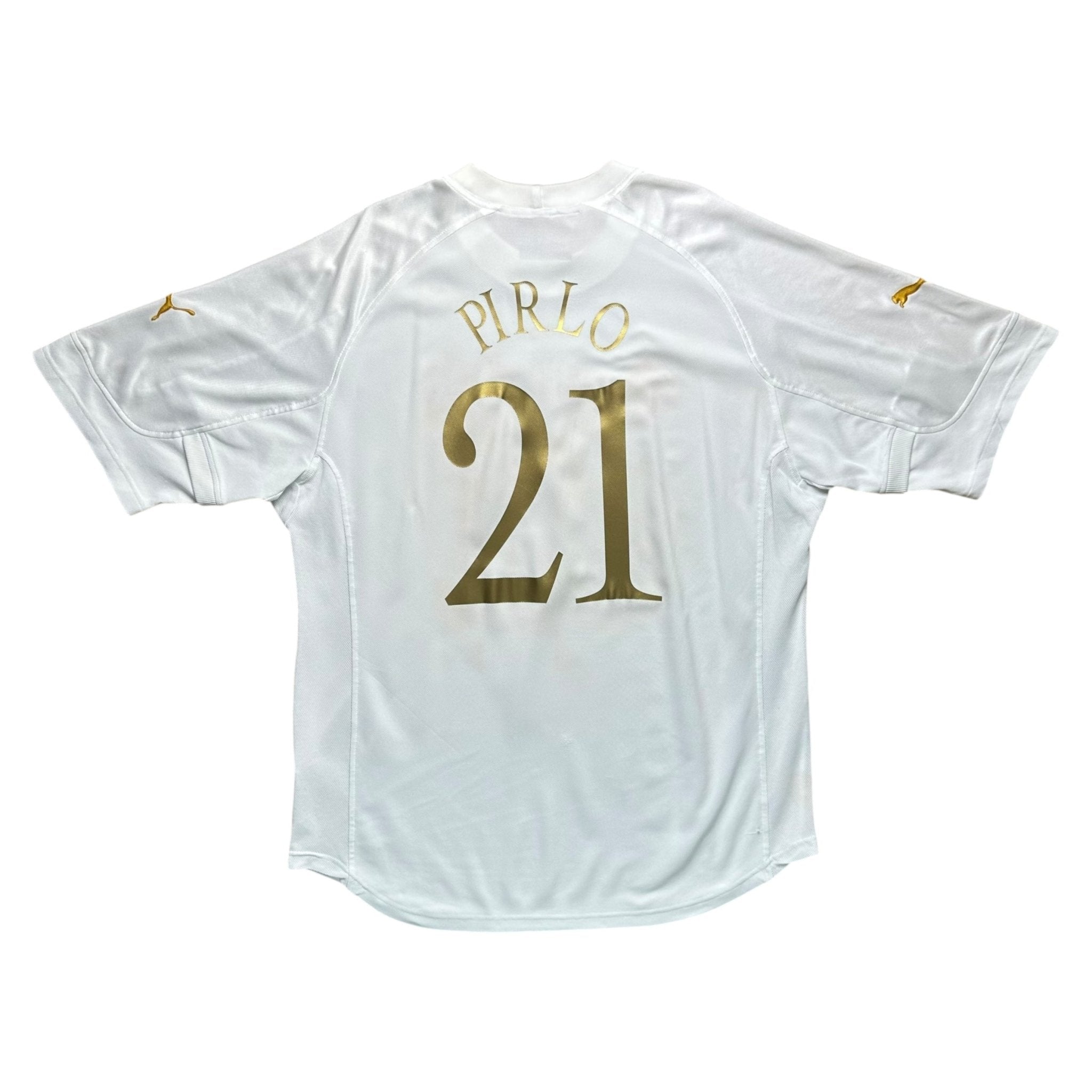 Italy 2004 Away Shirt (XL) Pirlo 21 - Kitplug