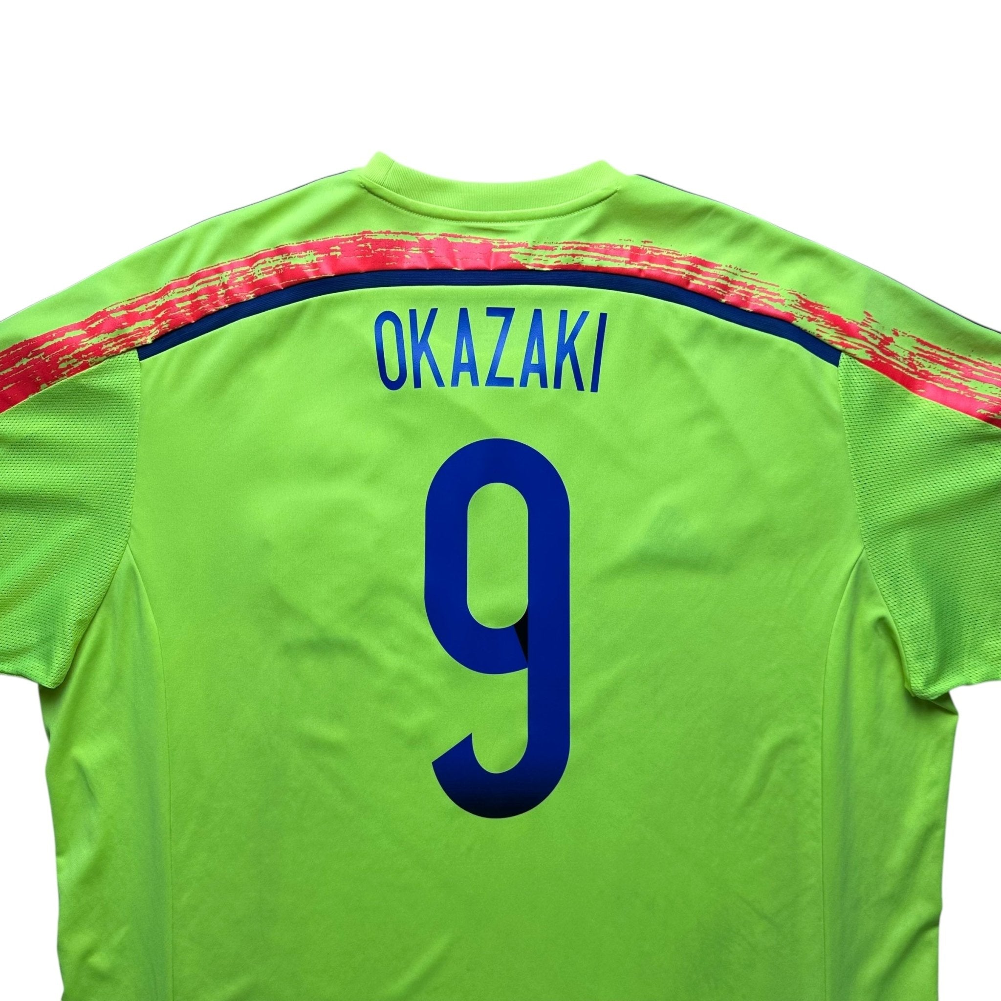 Japan 2014 Away Shirt (XL) Okazaki 9 - Kitplug