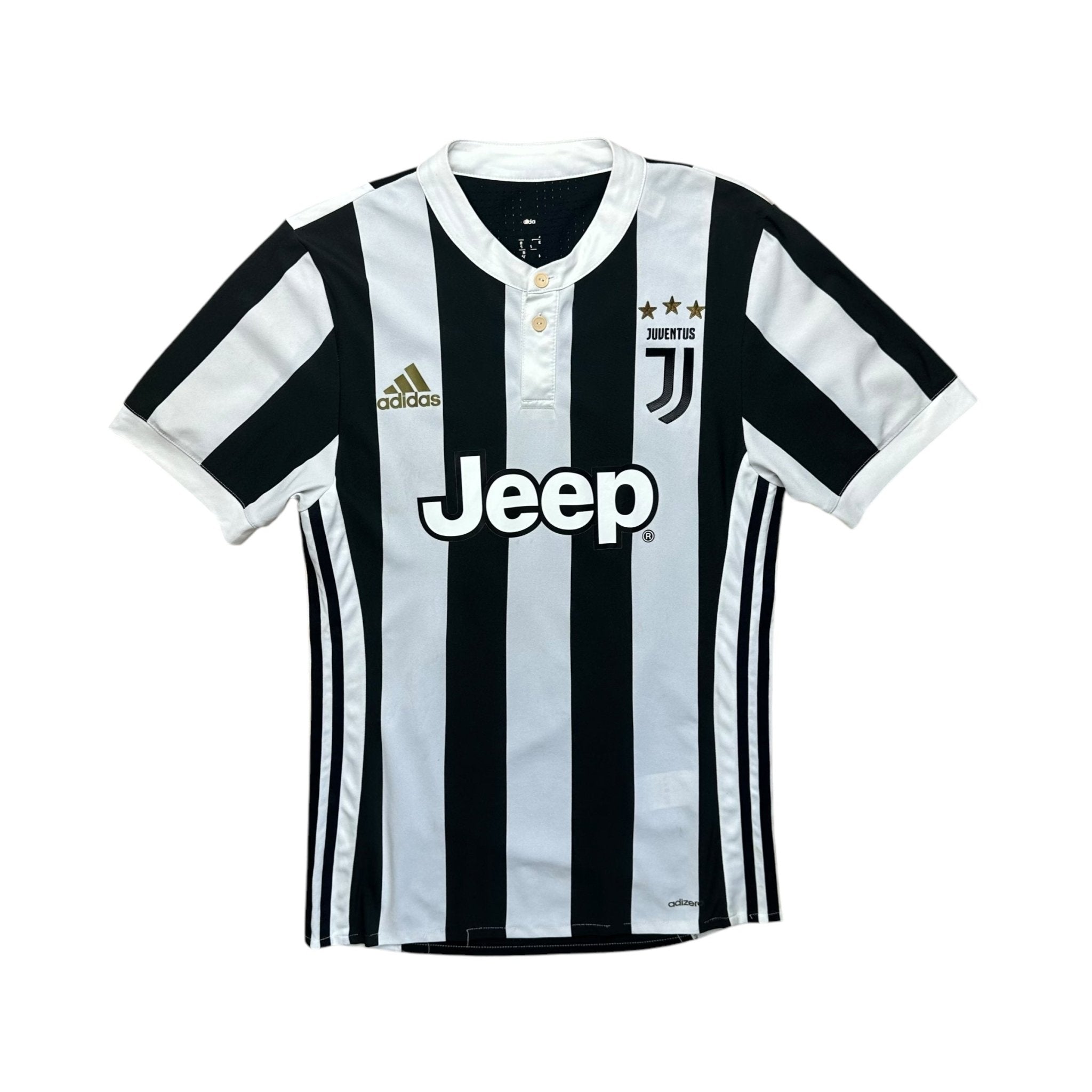 Juventus 2017 - 18 Authentic Home Shirt (S) Alex Sandro 12 - Kitplug