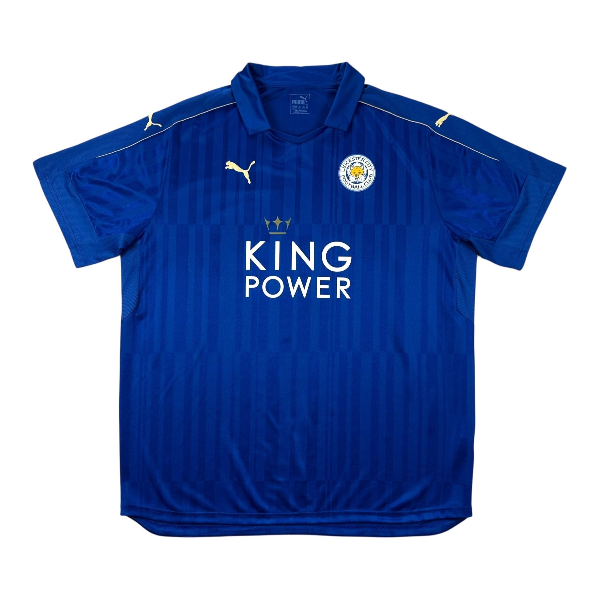 Leicester 2016-17 Home Shirt (3XL) Vardy 9 - Kitplug