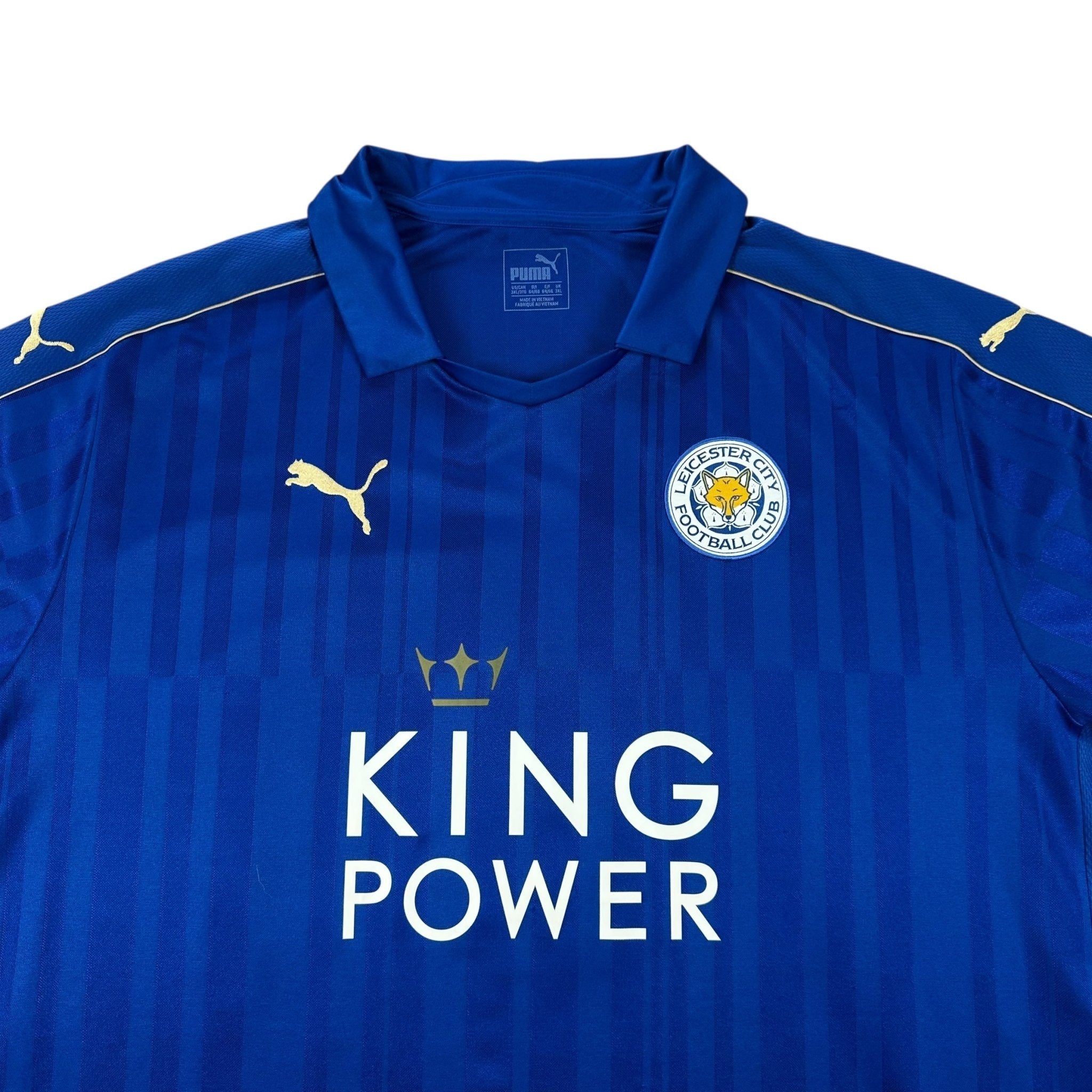 Leicester 2016-17 Home Shirt (3XL) Vardy 9 - Kitplug