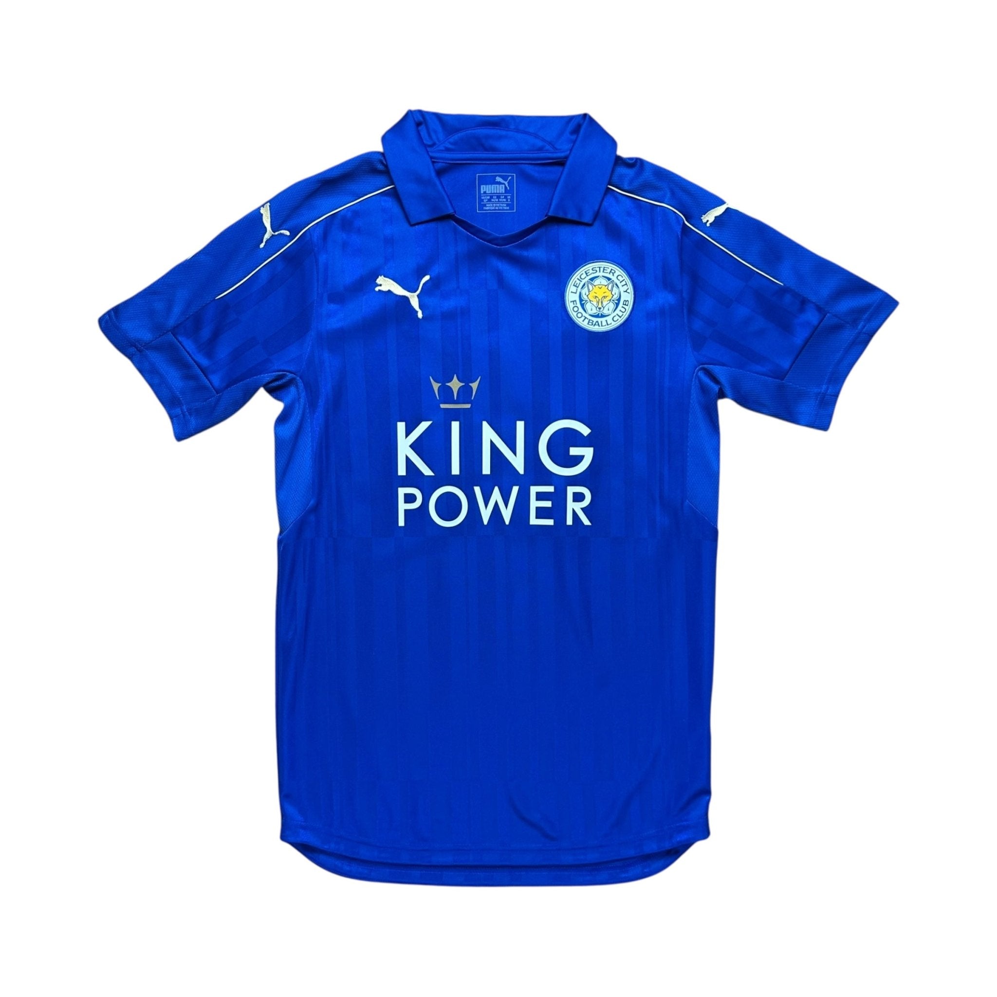 Leicester 2016 - 17 Home Shirt (S) Mahrez 26 - Kitplug