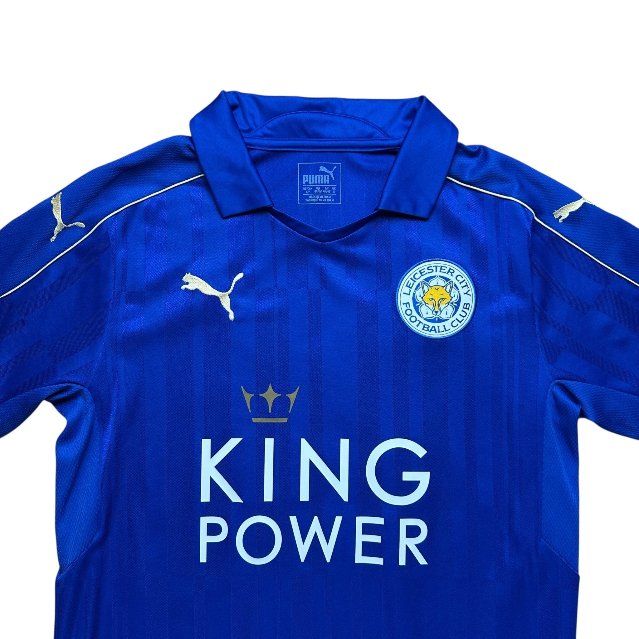 Leicester 2016 - 17 Home Shirt (S) Mahrez 26 - Kitplug