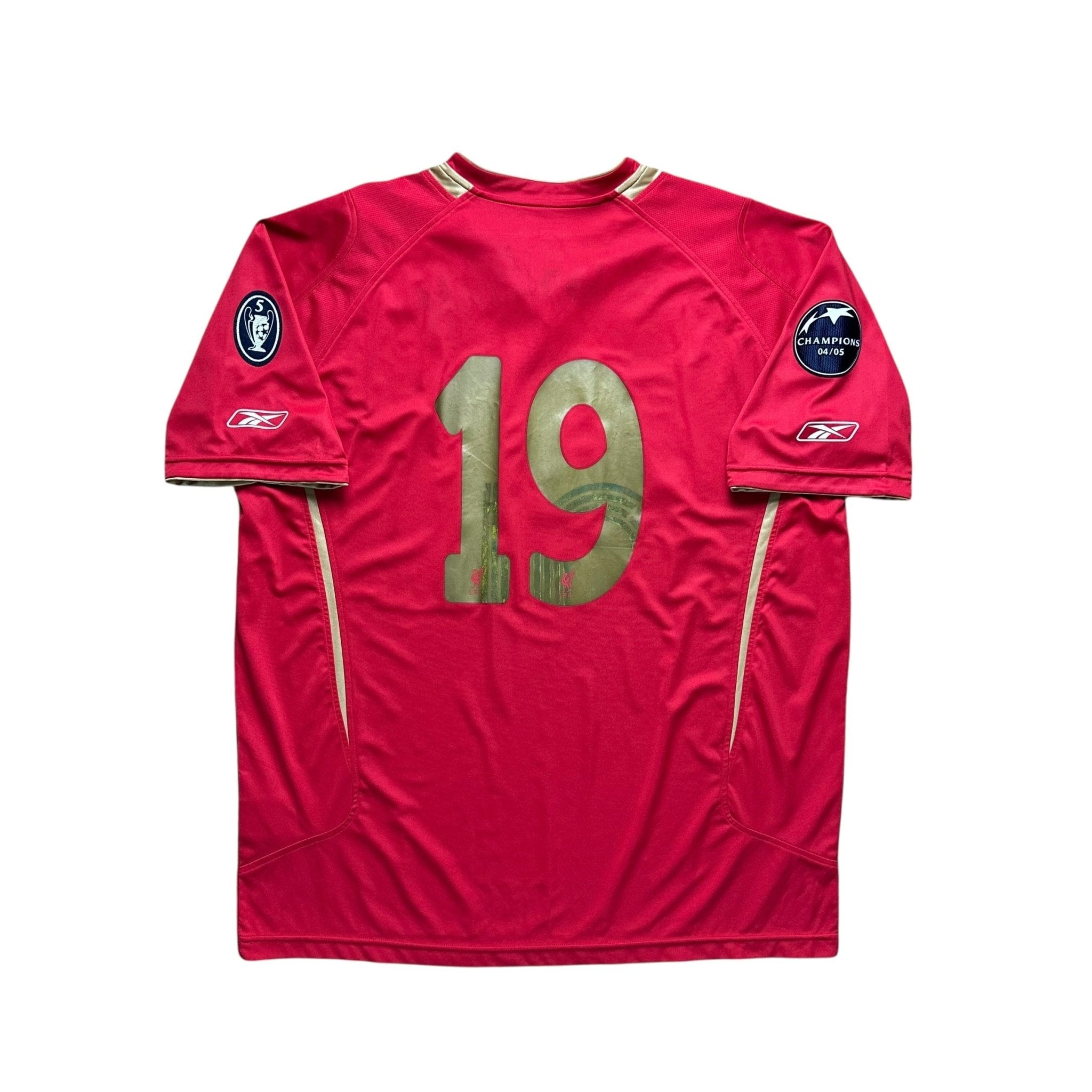 Liverpool 2005 - 06 European Home Shirt (XL) 19 - Kitplug