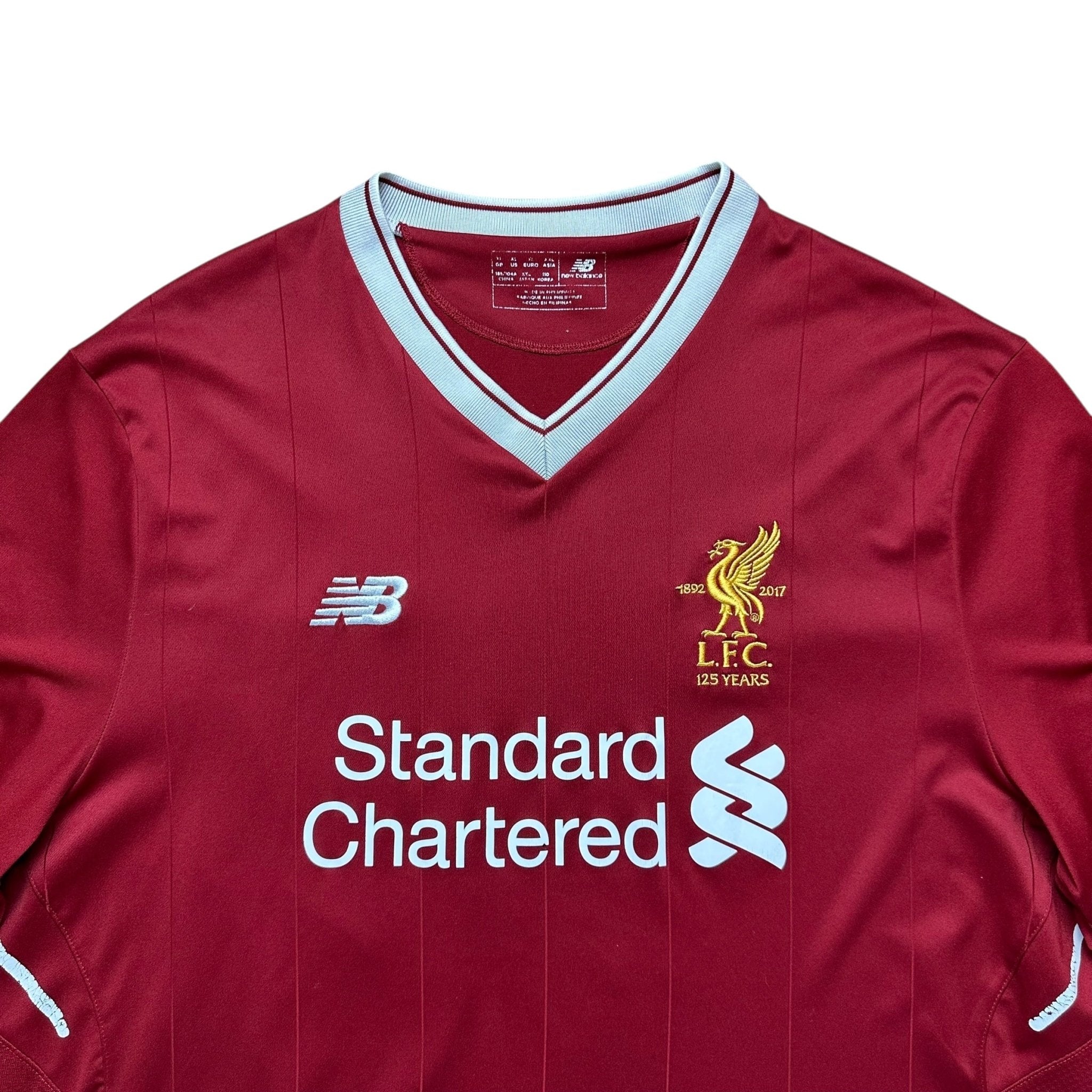 Liverpool 2017 - 18 Home Shirt (XL) Coutinho 10 - Kitplug
