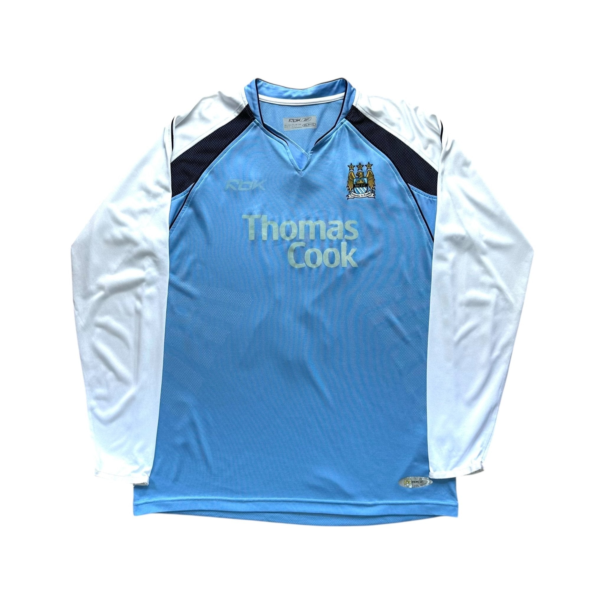 Manchester City 2006 - 07 Home Shirt (L) Richards 2 - Kitplug