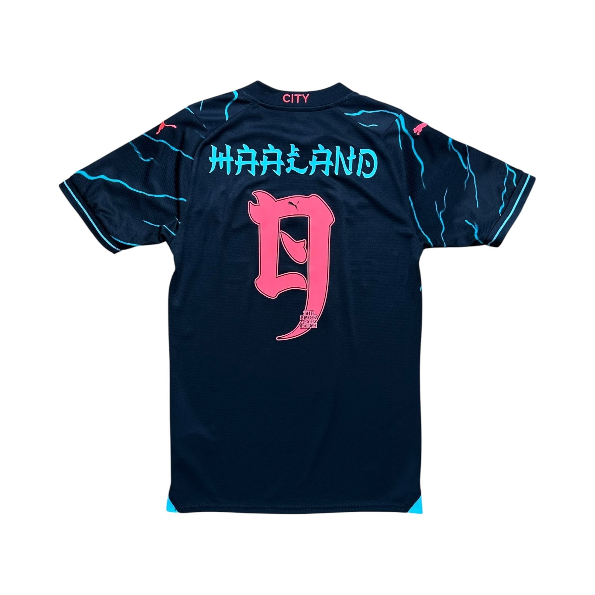 Manchester City 2023 - 24 Third Shirt (XS) Haaland 9 - Kitplug