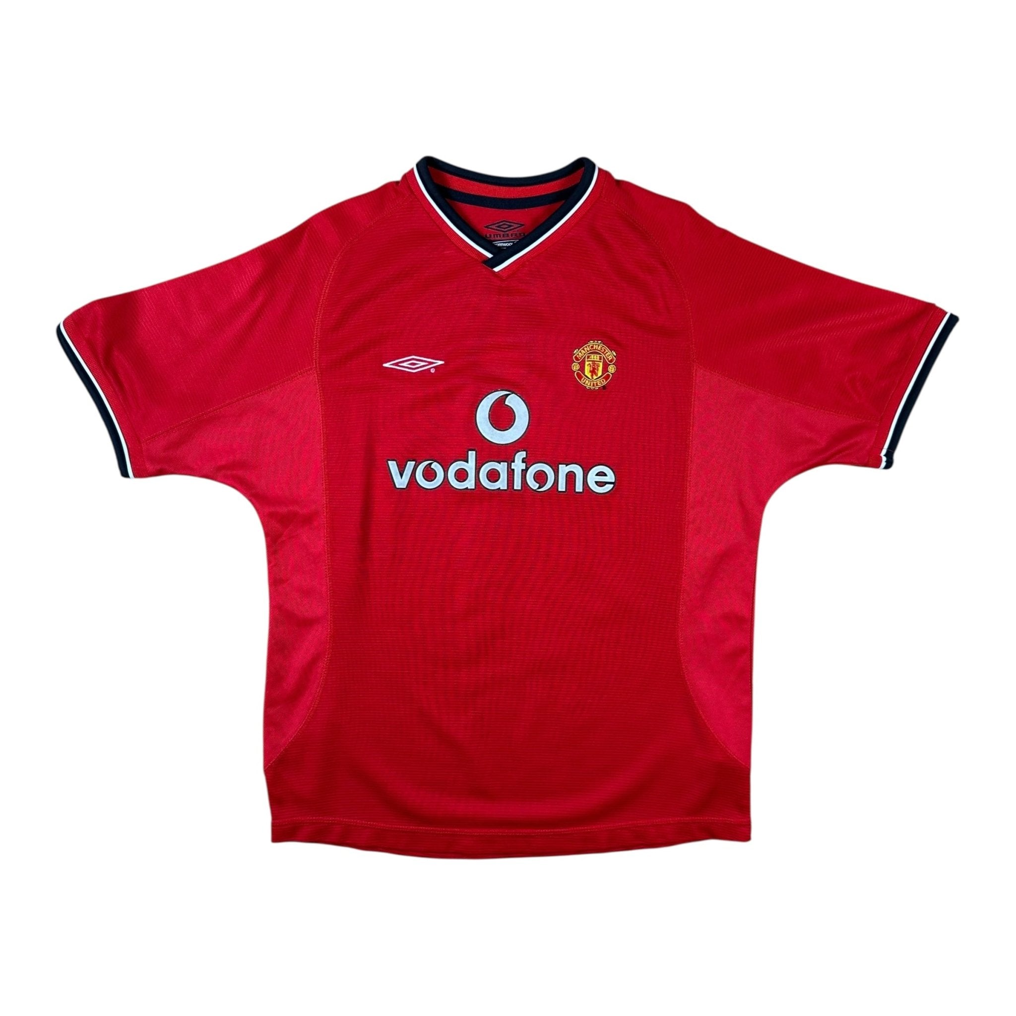 Manchester United 2000-01 Home Shirt (Youth XL) Keane #16 - Kitplug
