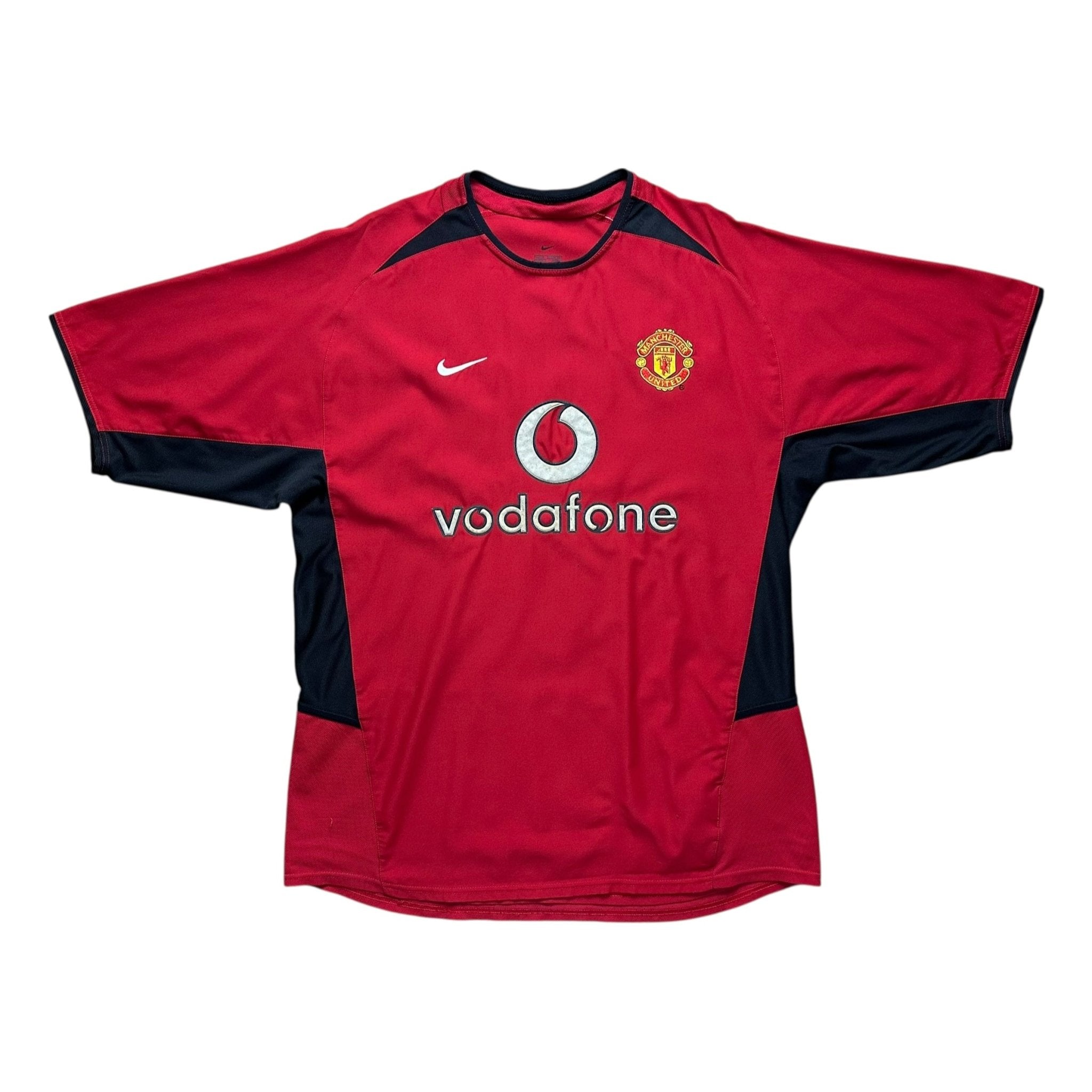 Manchester United 2002 - 03 Home Shirt (M) Keane 16 - Kitplug