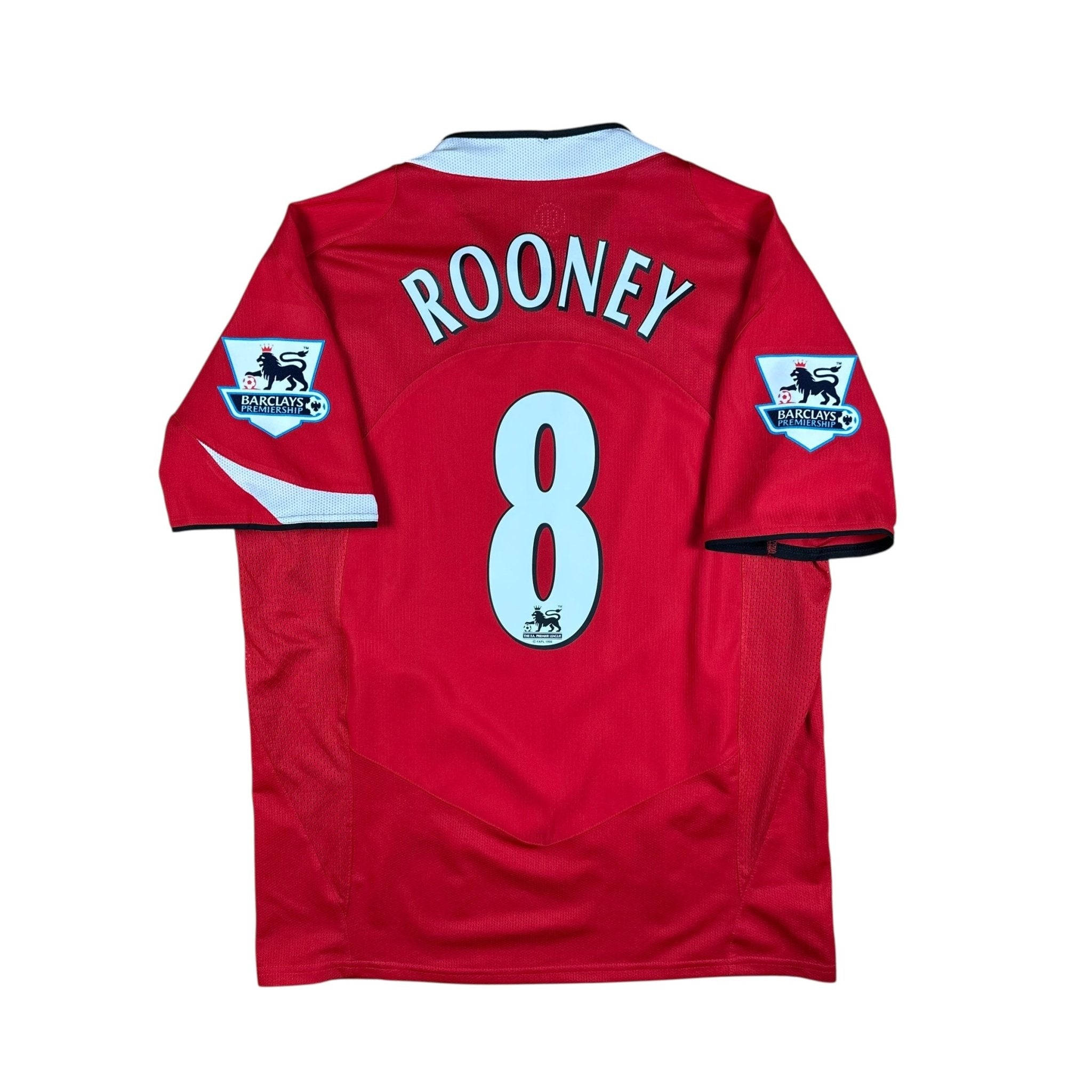 Manchester United 2004-06 Home Shirt (M) Rooney #8 - Kitplug