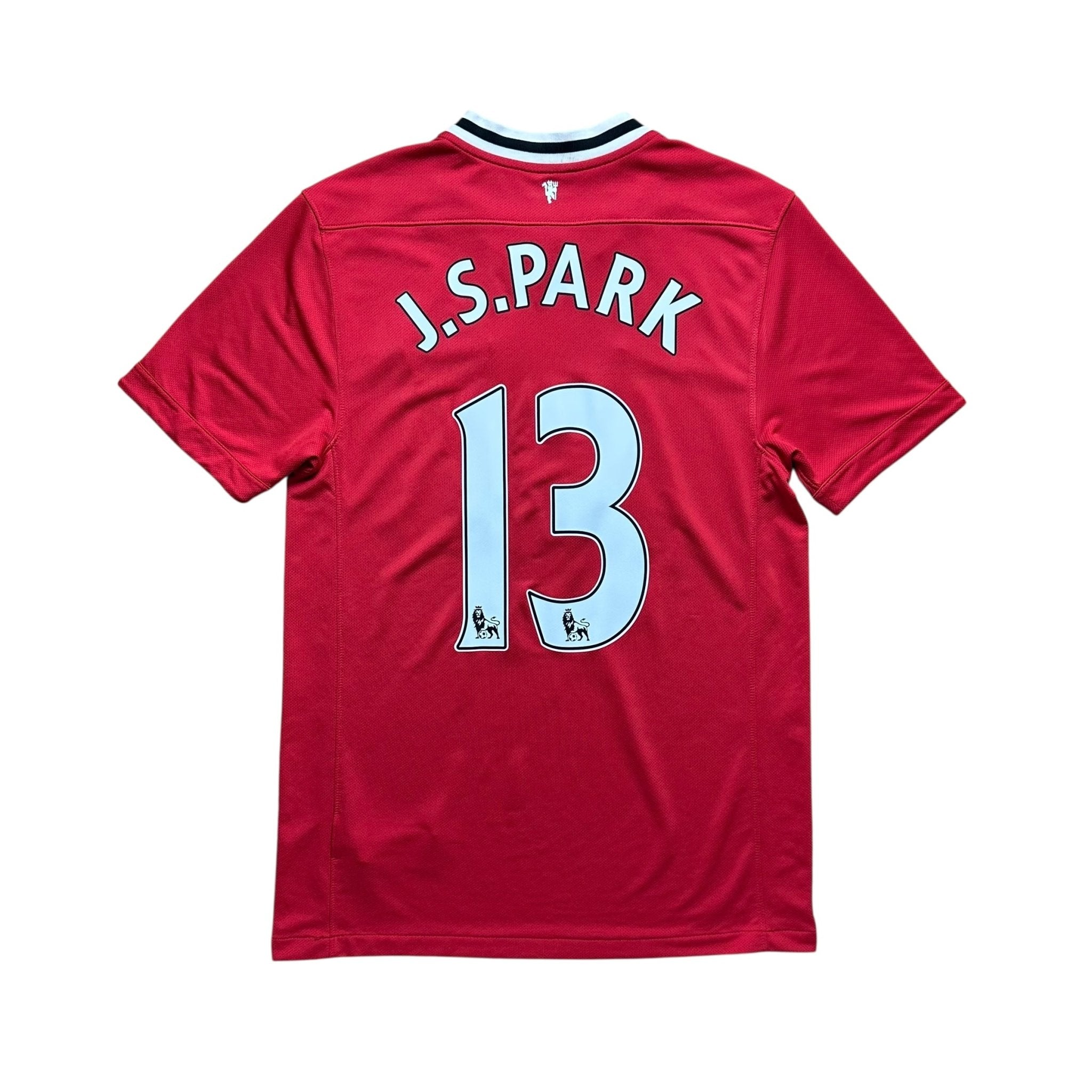 Manchester United 2011 - 12 Home Shirt (M) J.S.Park 13 - Kitplug