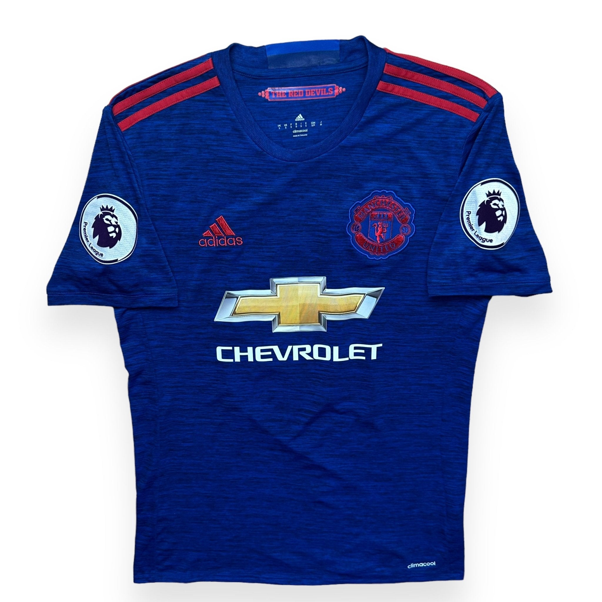Manchester United 2016 - 17 Away Shirt (S) Smalling 12 - Kitplug