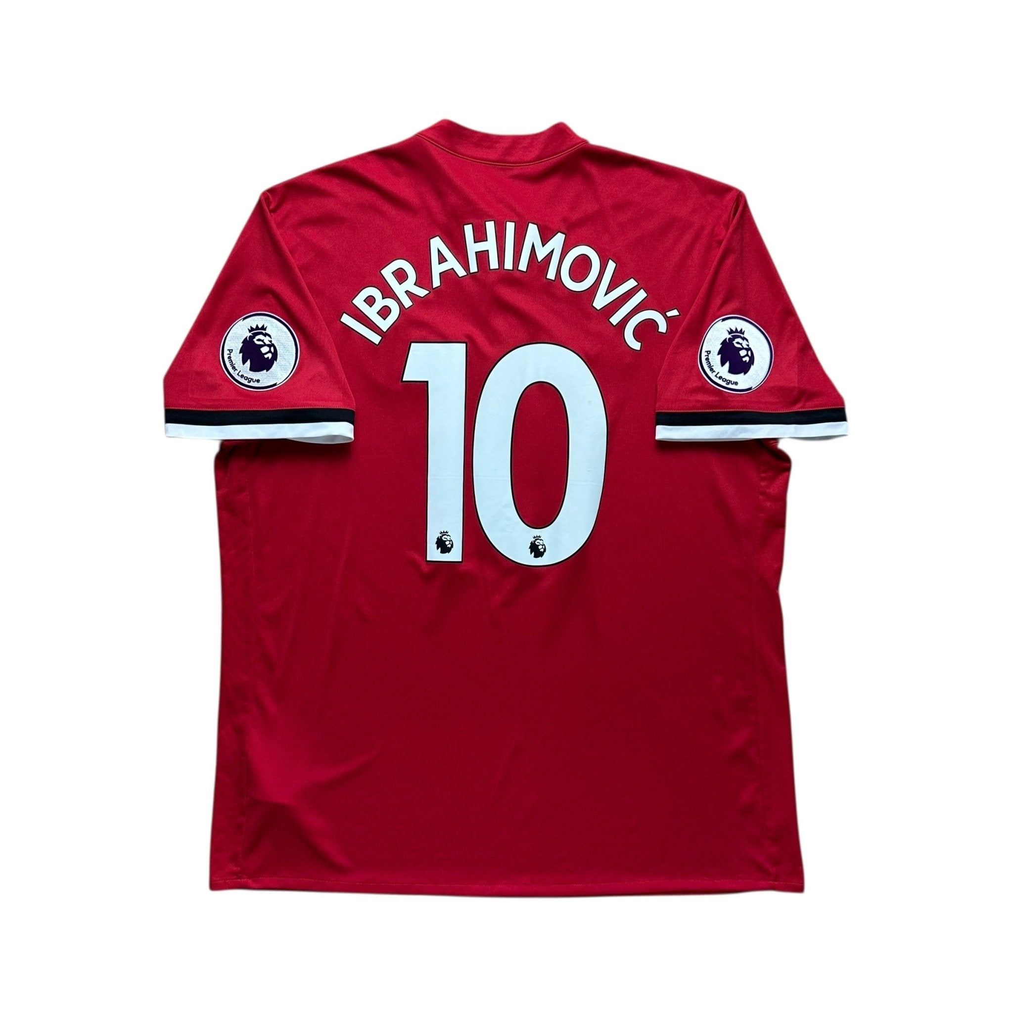 Manchester United 2017 - 18 Home Shirt (XL) Ibrahimovic 10 - Kitplug