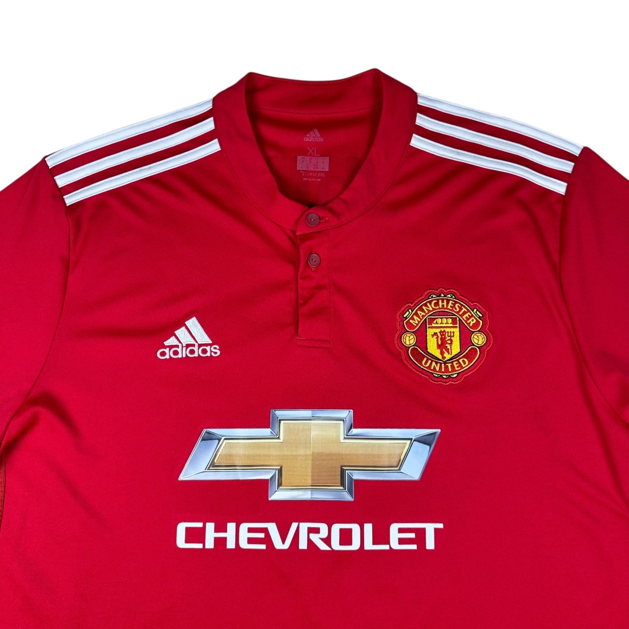Manchester United 2017-18 Home Shirt (XL) Ibrahimovic 10 - Kitplug