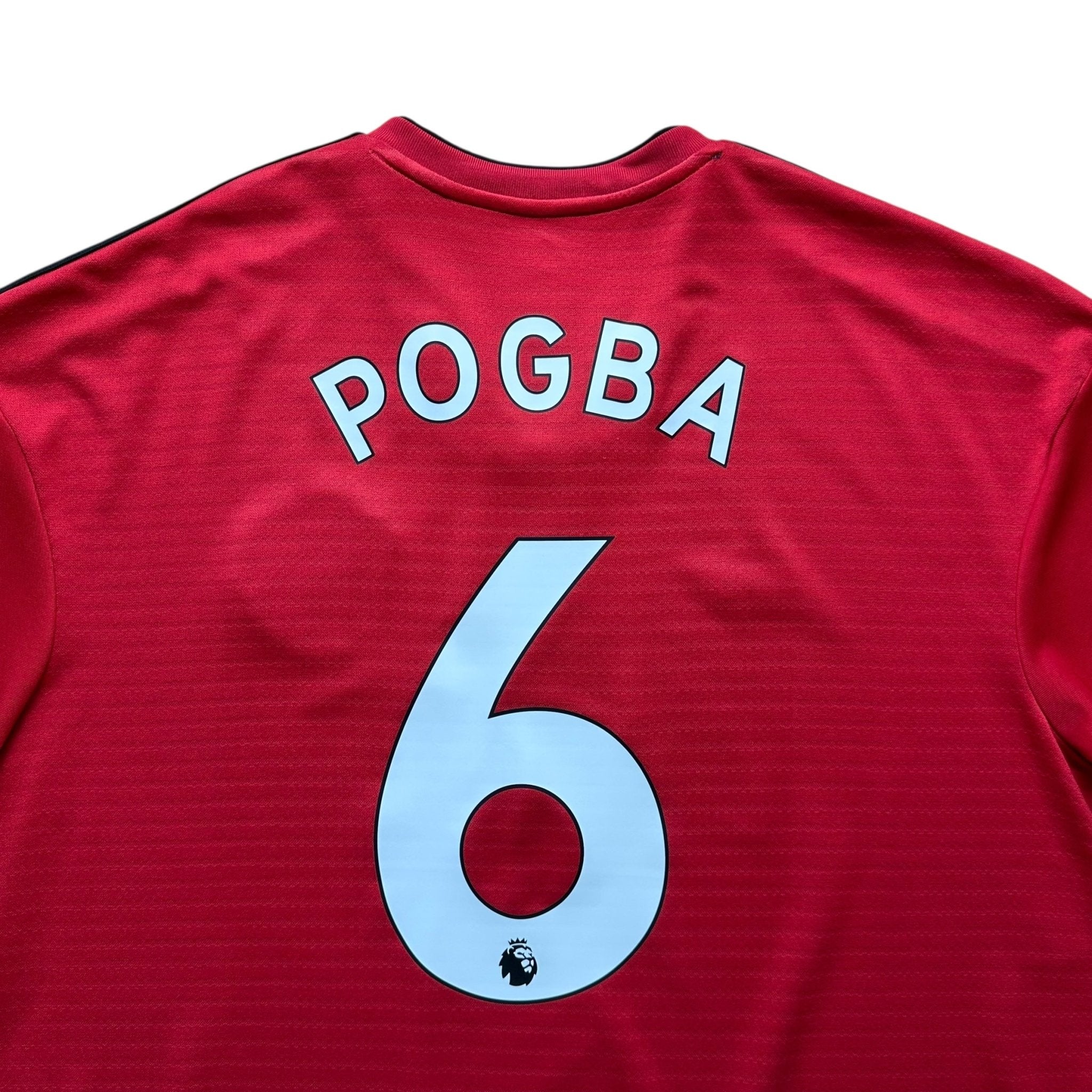 Manchester United 2018 - 19 Home Shirt (XL) Pogba 6 - Kitplug
