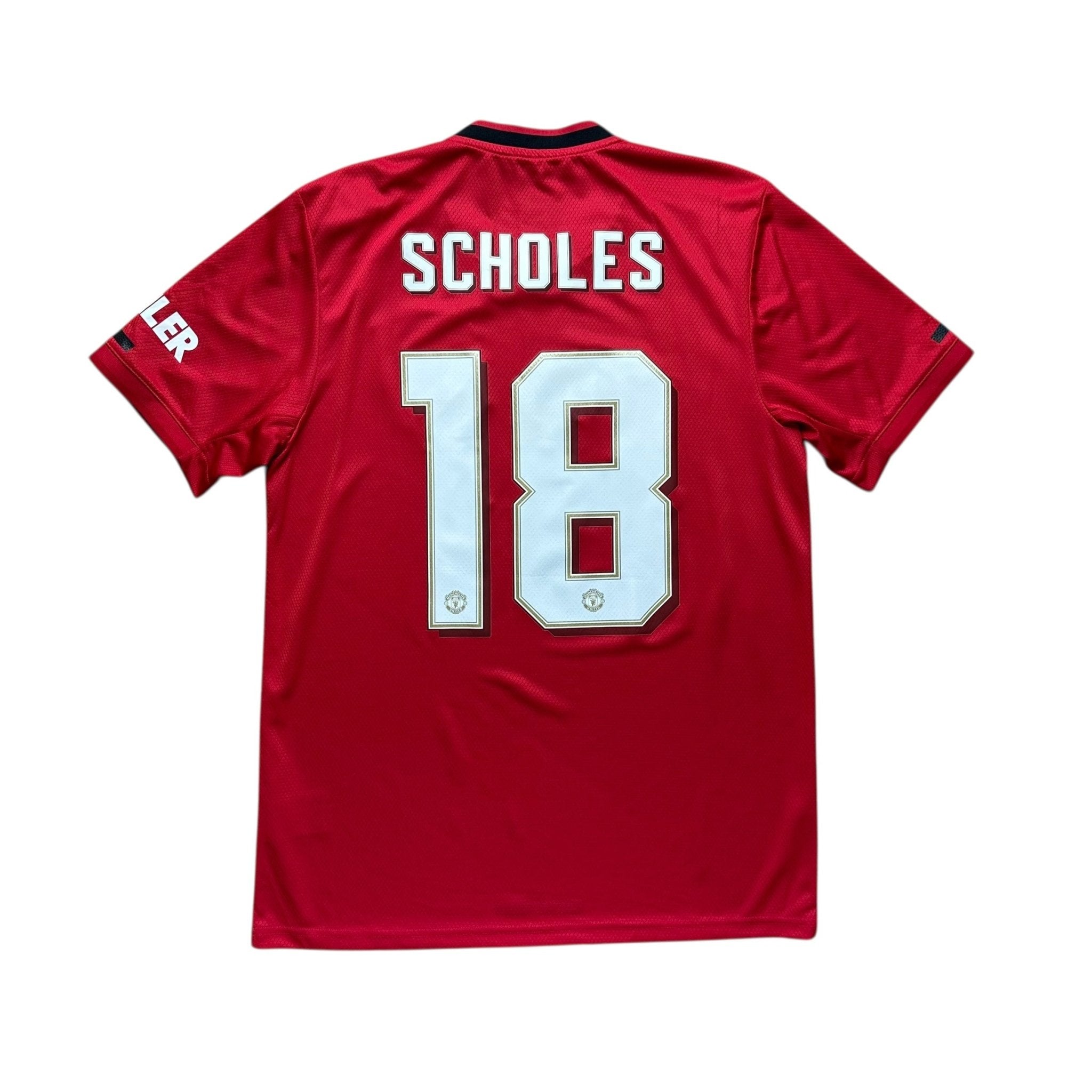 Manchester United 2019 - 20 Home Shirt (M) Scholes 18 *BNWT - Kitplug