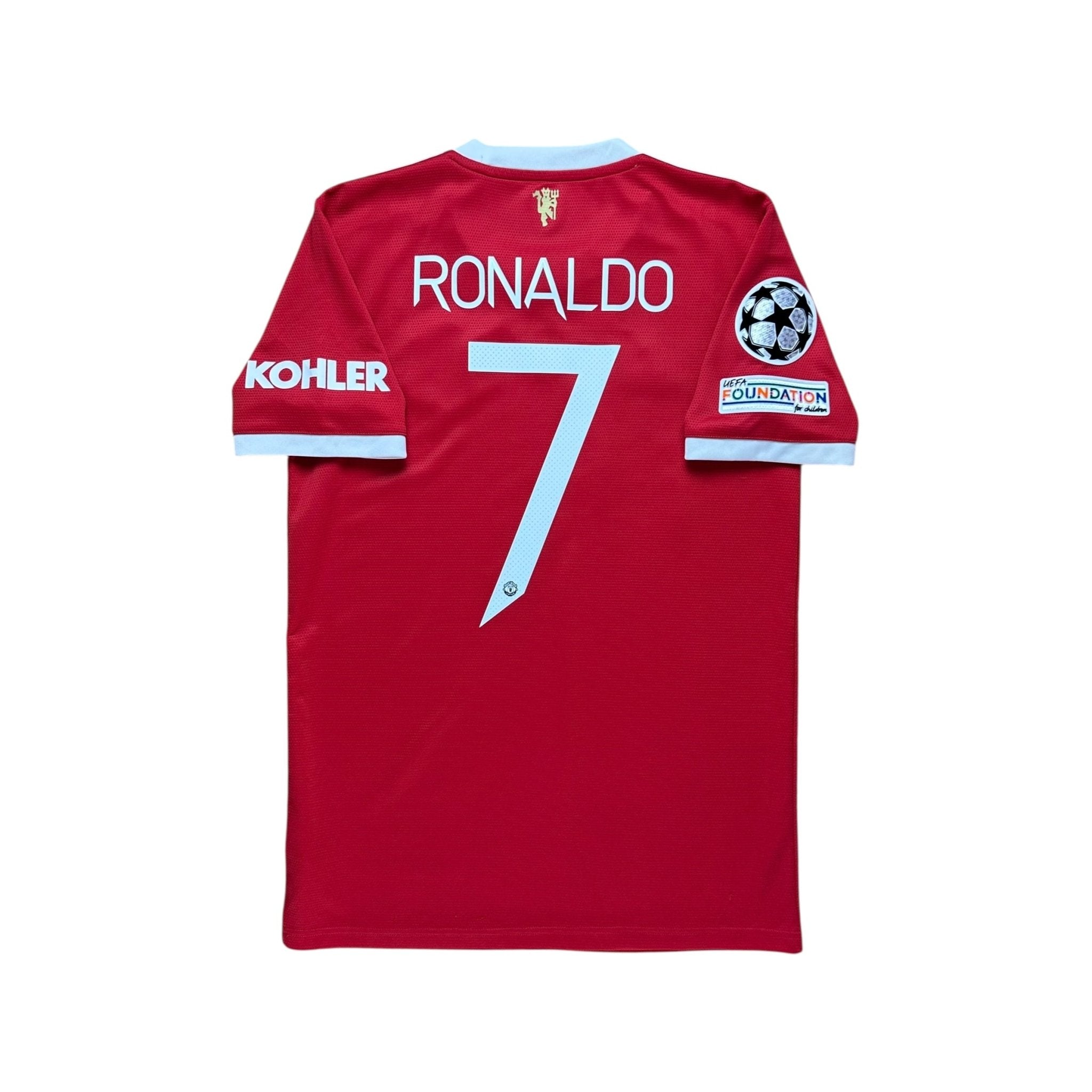 Manchester United 2021 - 22 Home Shirt (S) Ronaldo 7 - Kitplug