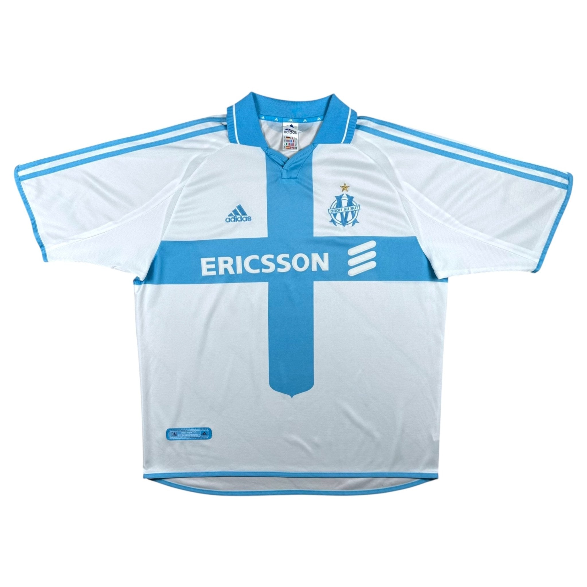 Marseille 2000-01 Home Shirt (XL) - Kitplug