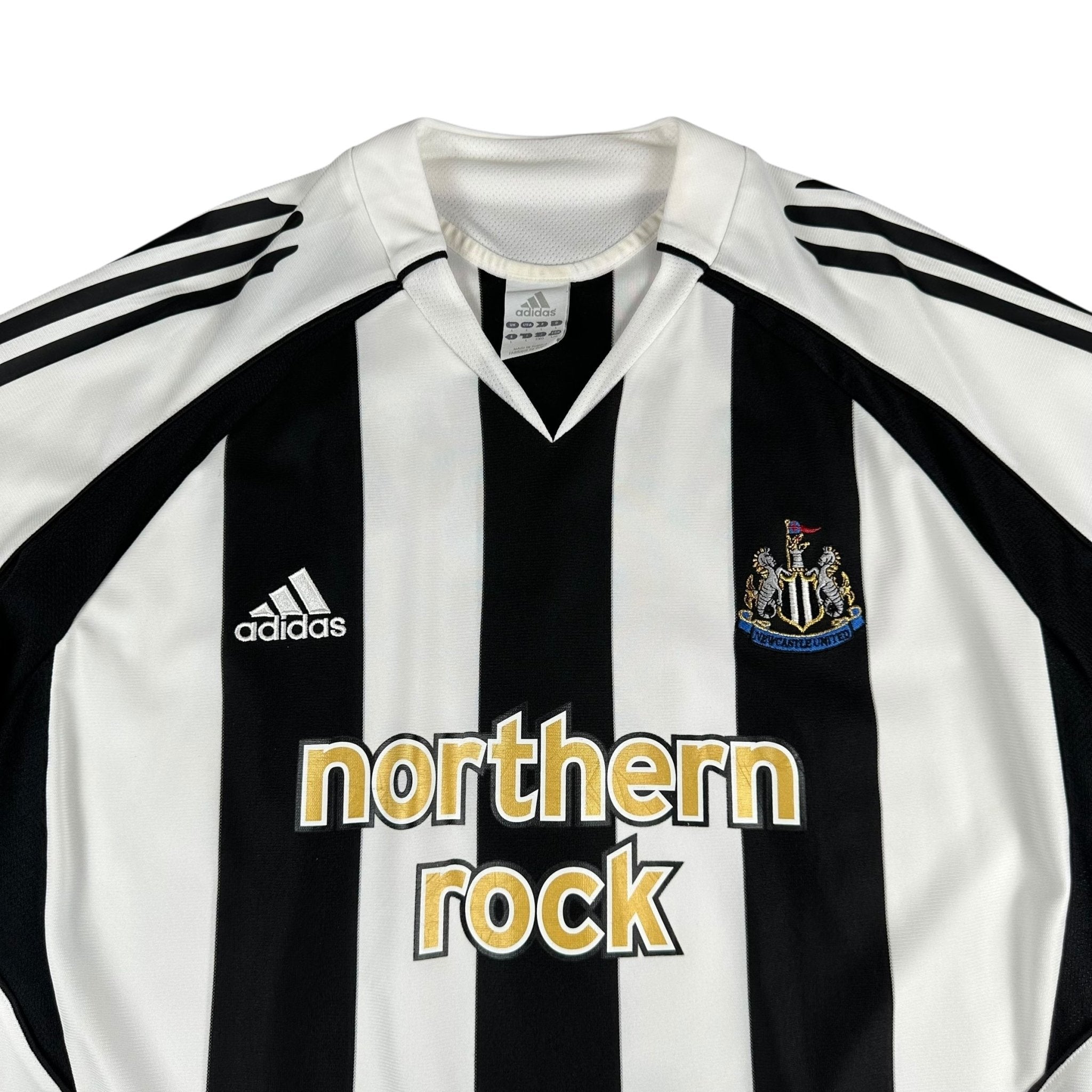 Newcastle 2005-07 Home Shirt (L) Shearer 9 - Kitplug
