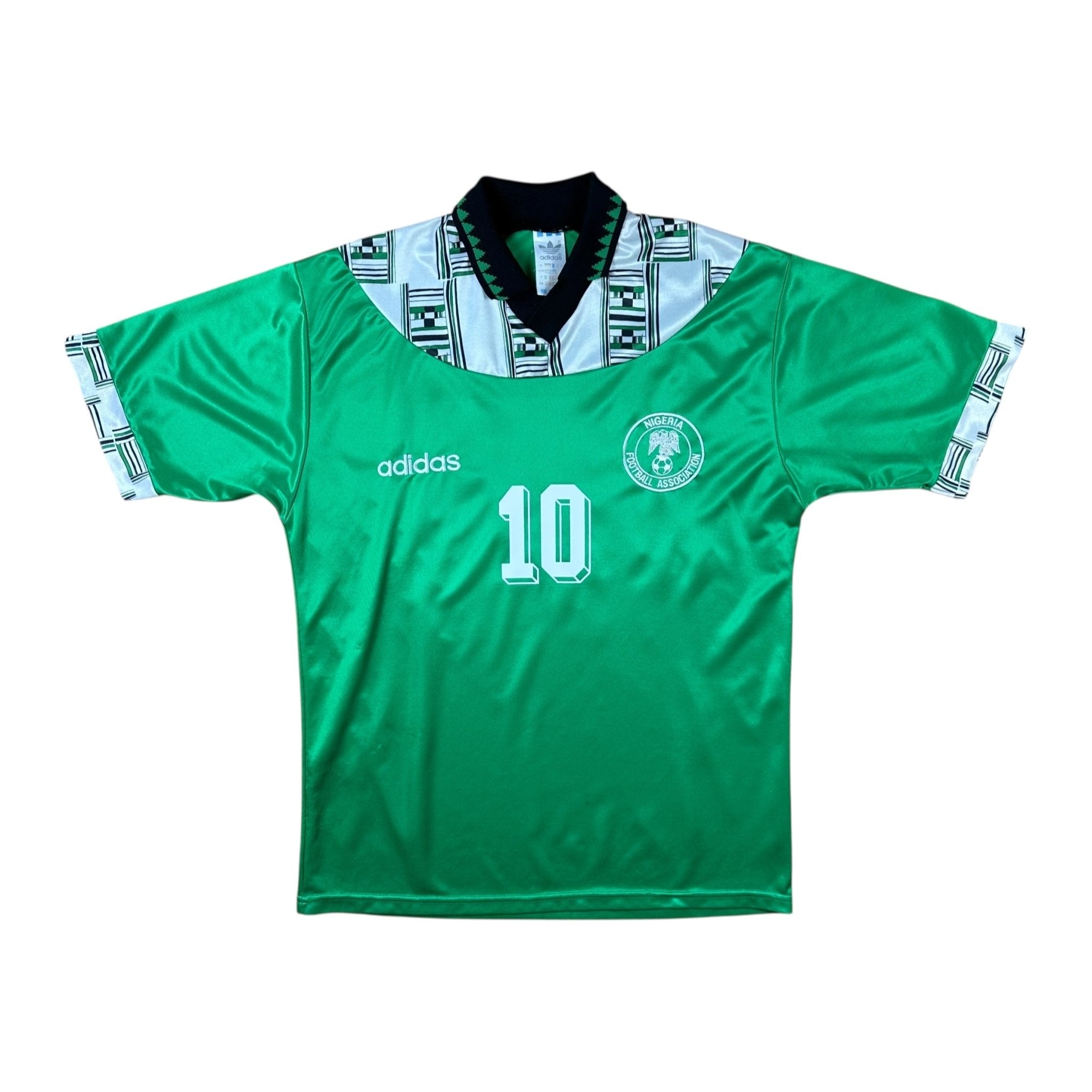 Nigeria 1994 Home Shirt (M) Okocha #10 - Kitplug