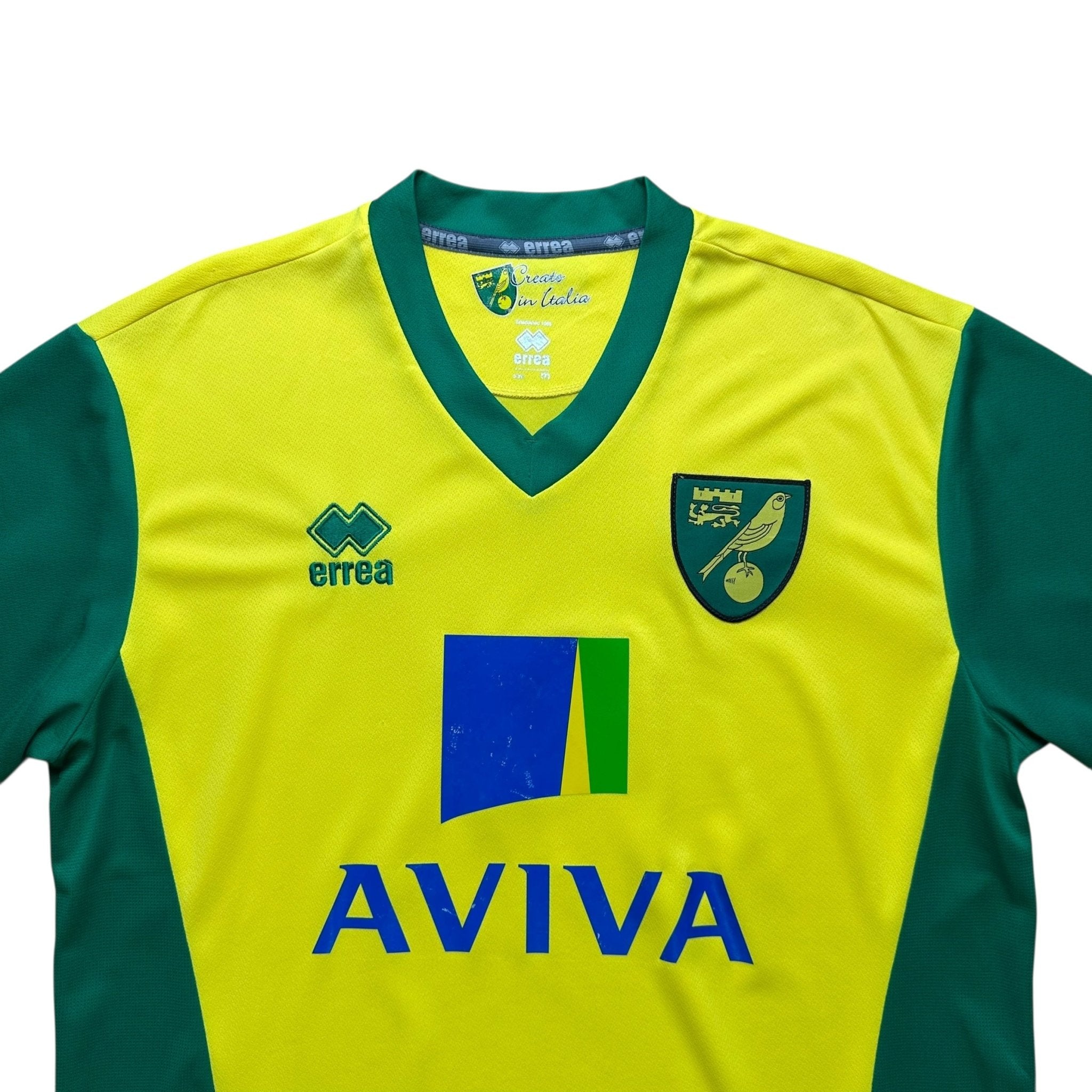 Norwich City 2013 - 14 Home Shirt (M) - Kitplug