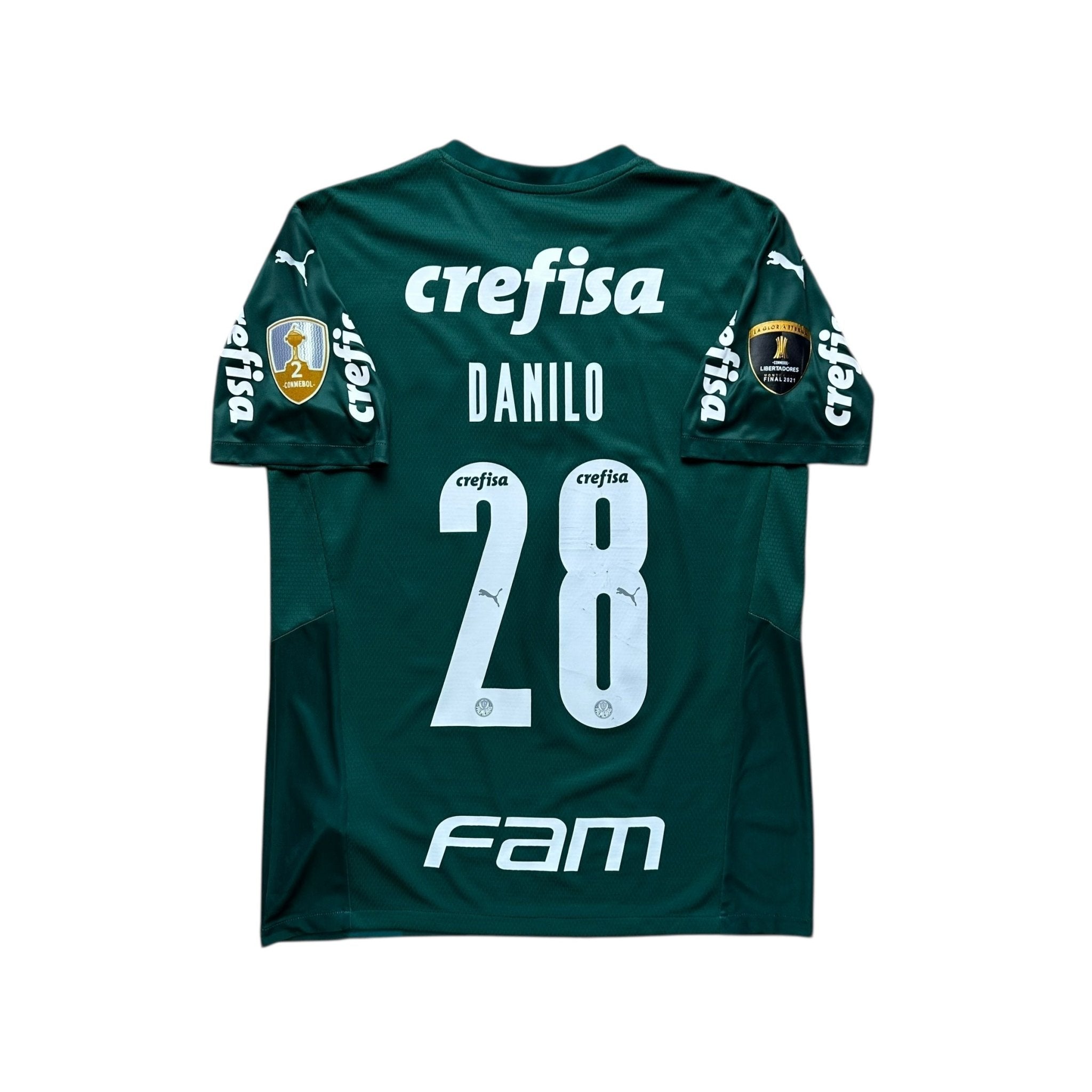 Palmeiras 2021 Home Shirt (M) Danilo 28 - Kitplug