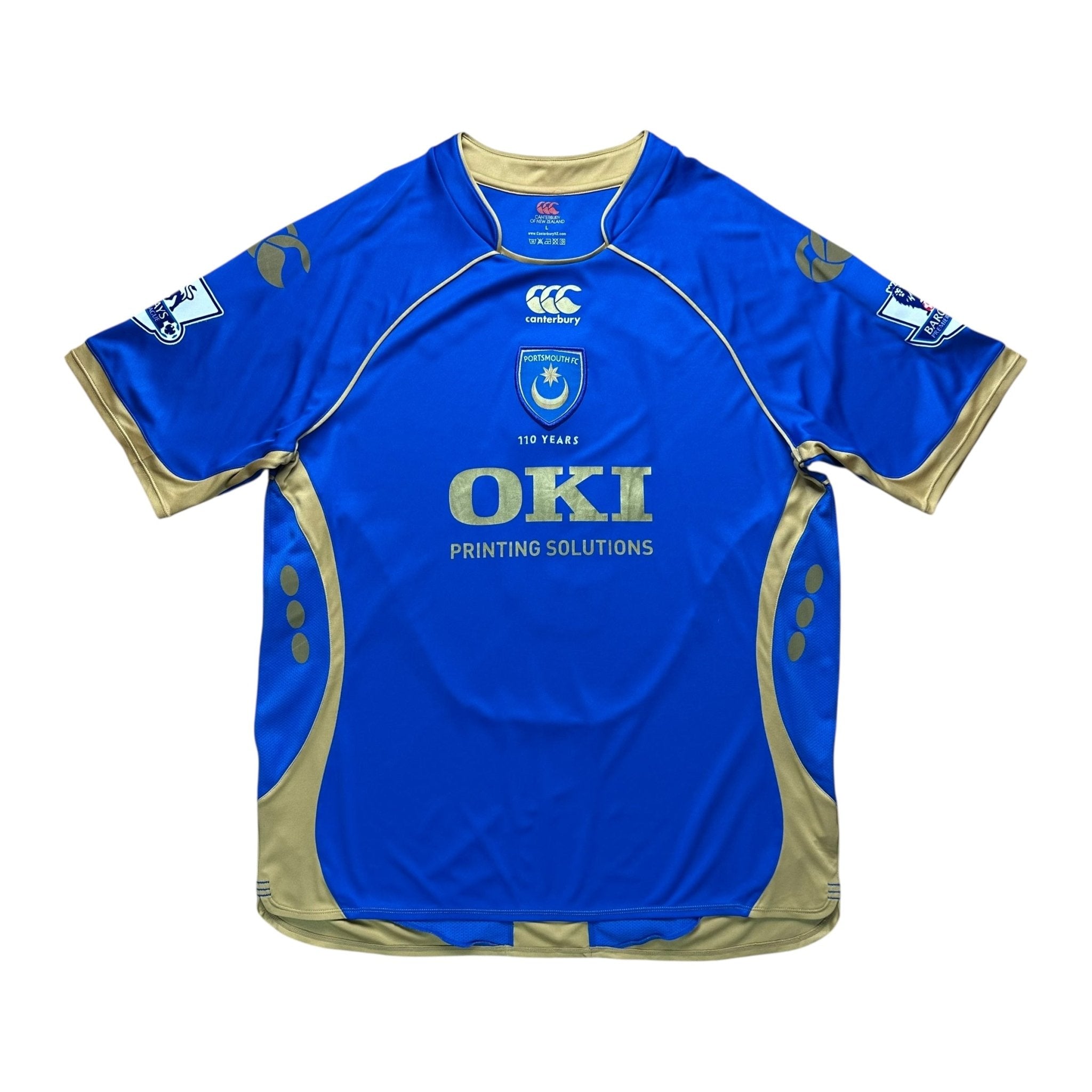 Portsmouth 2008 - 09 Home Shirt (L) Crouch 9 - Kitplug